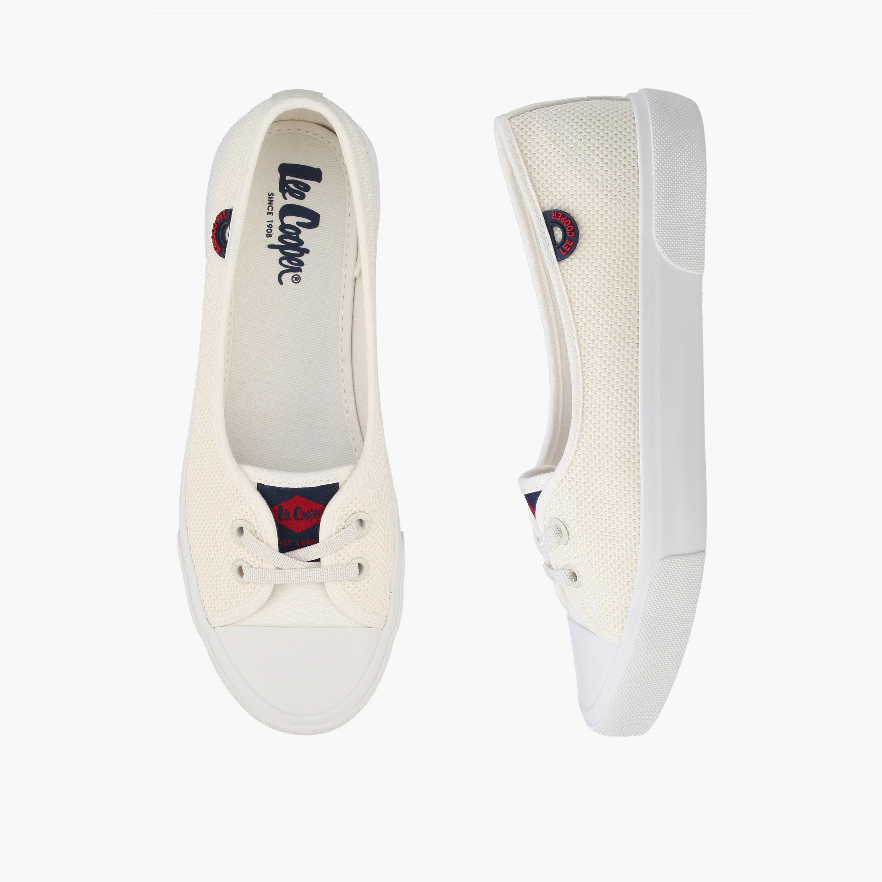 Lee Cooper Women Textured Slip-On Shoes-women-shoes-ballerinas-image-1