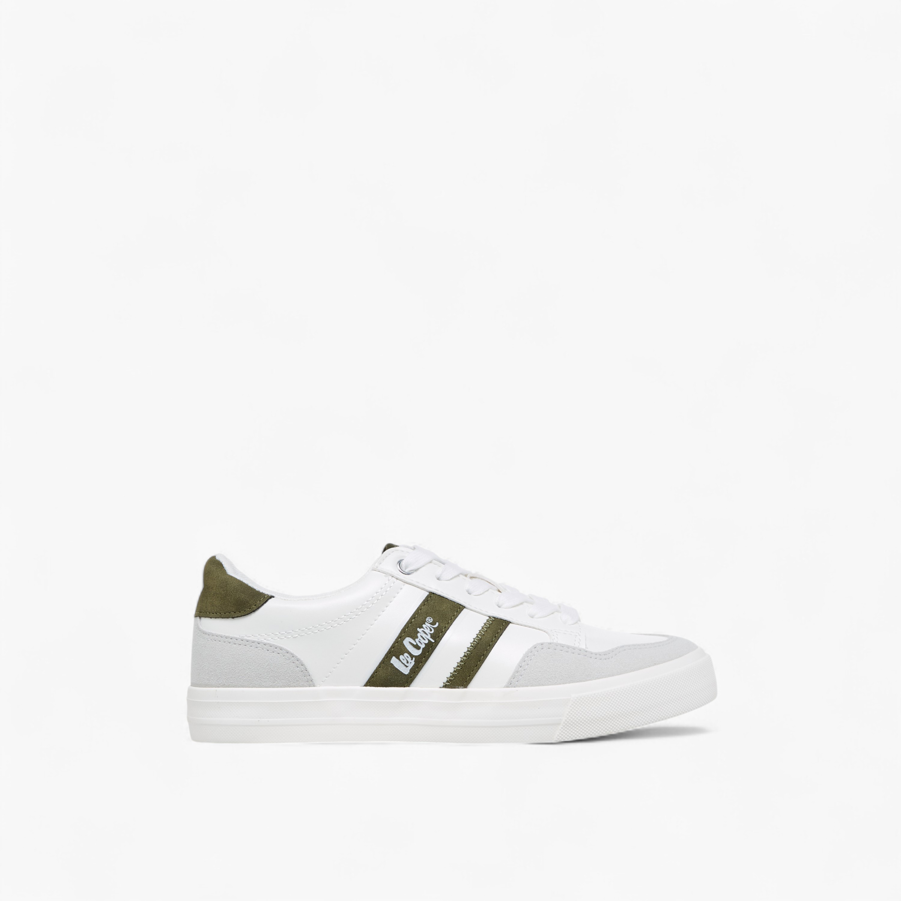 Lee Cooper Women's Panelled Lace-Up Sneakers-women-shoes-sneakers-image-3