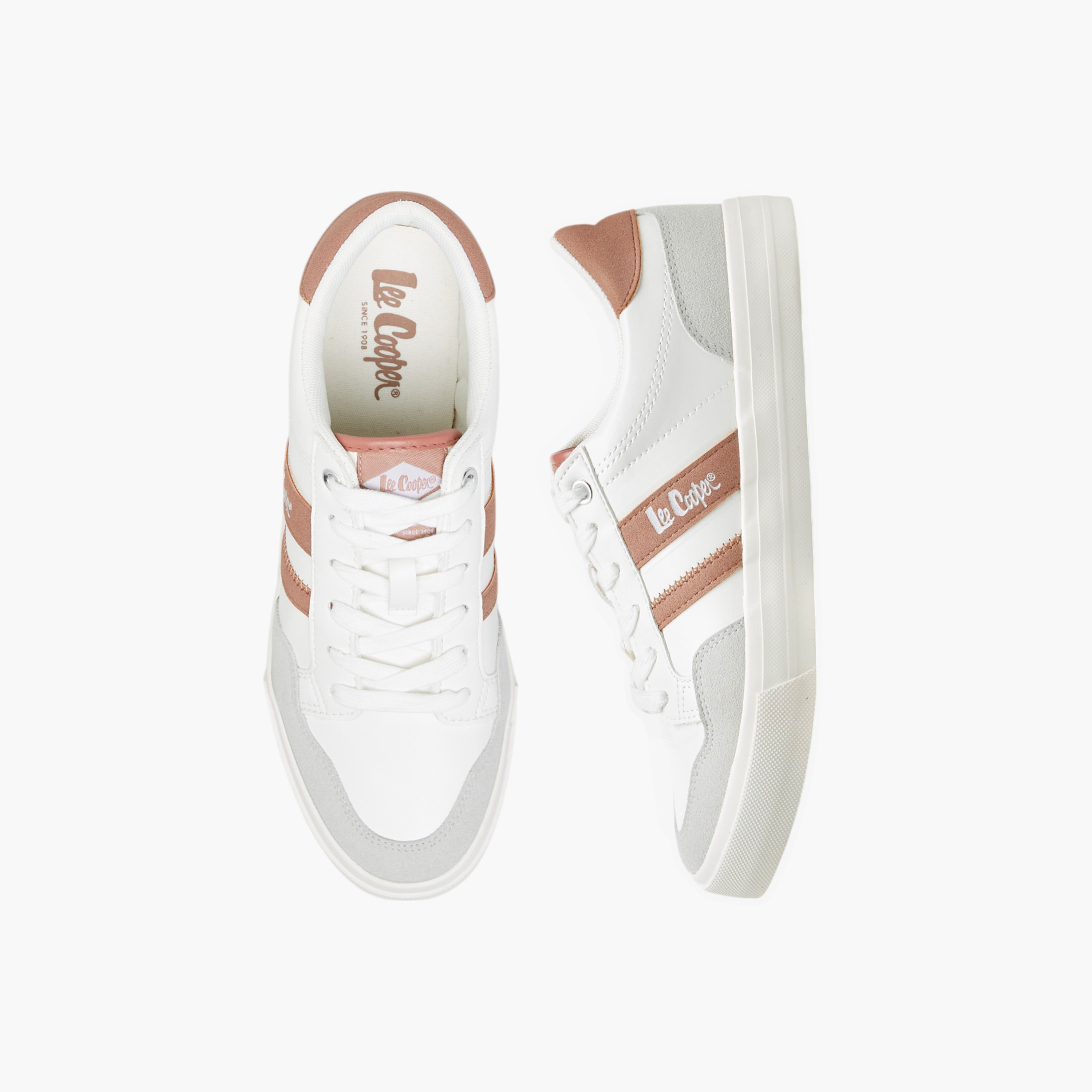 حذاء سنيكرز برباط وألواح للنساء من لي كوبر-women-shoes-sneakers-image-1