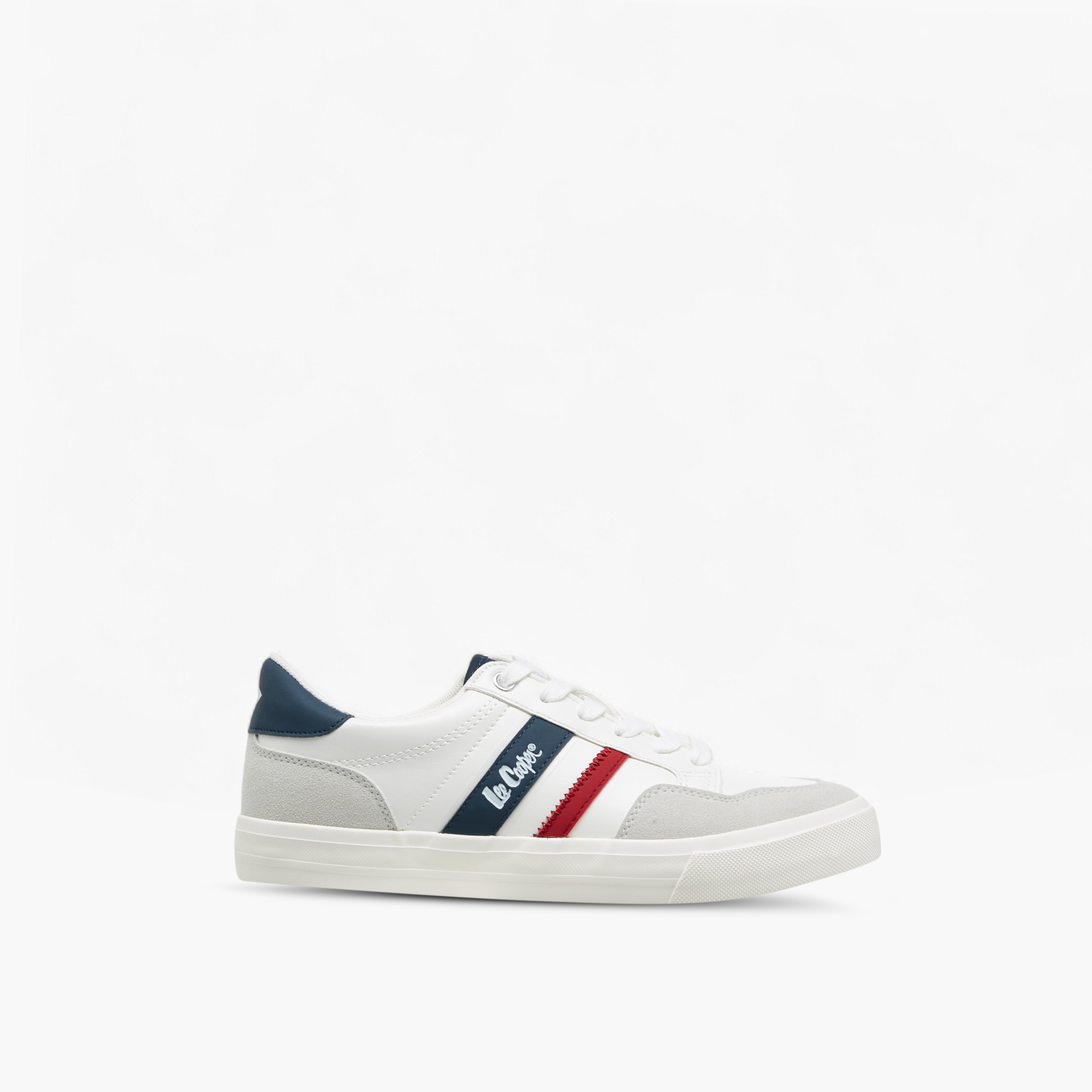 Lee Cooper Women's Panelled Lace-Up Sneakers-women-shoes-sneakers-image-3