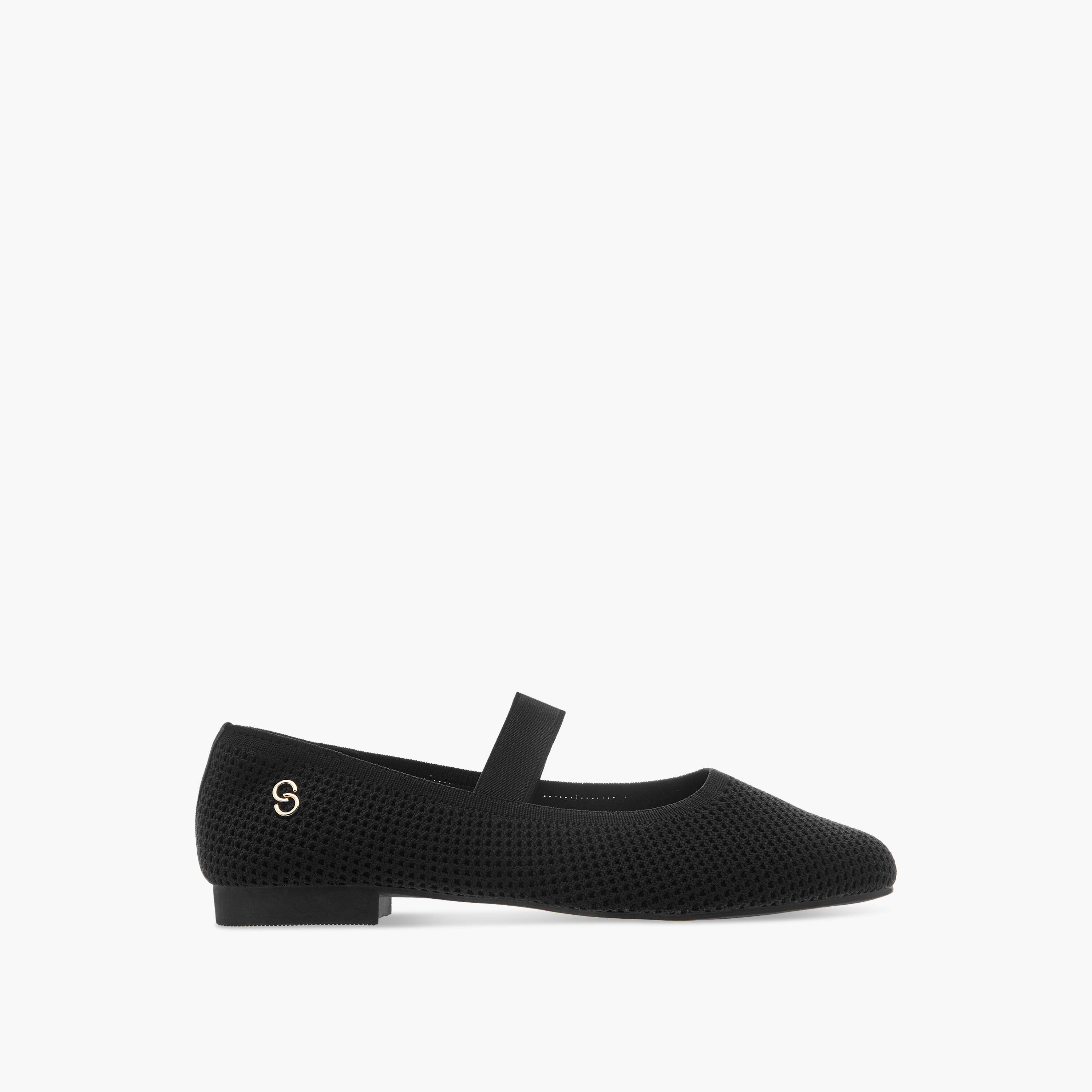 Celeste Women's Elastic Strap Detail Slip-On Mary Jane Shoes-women-shoes-ballerinas-image-3