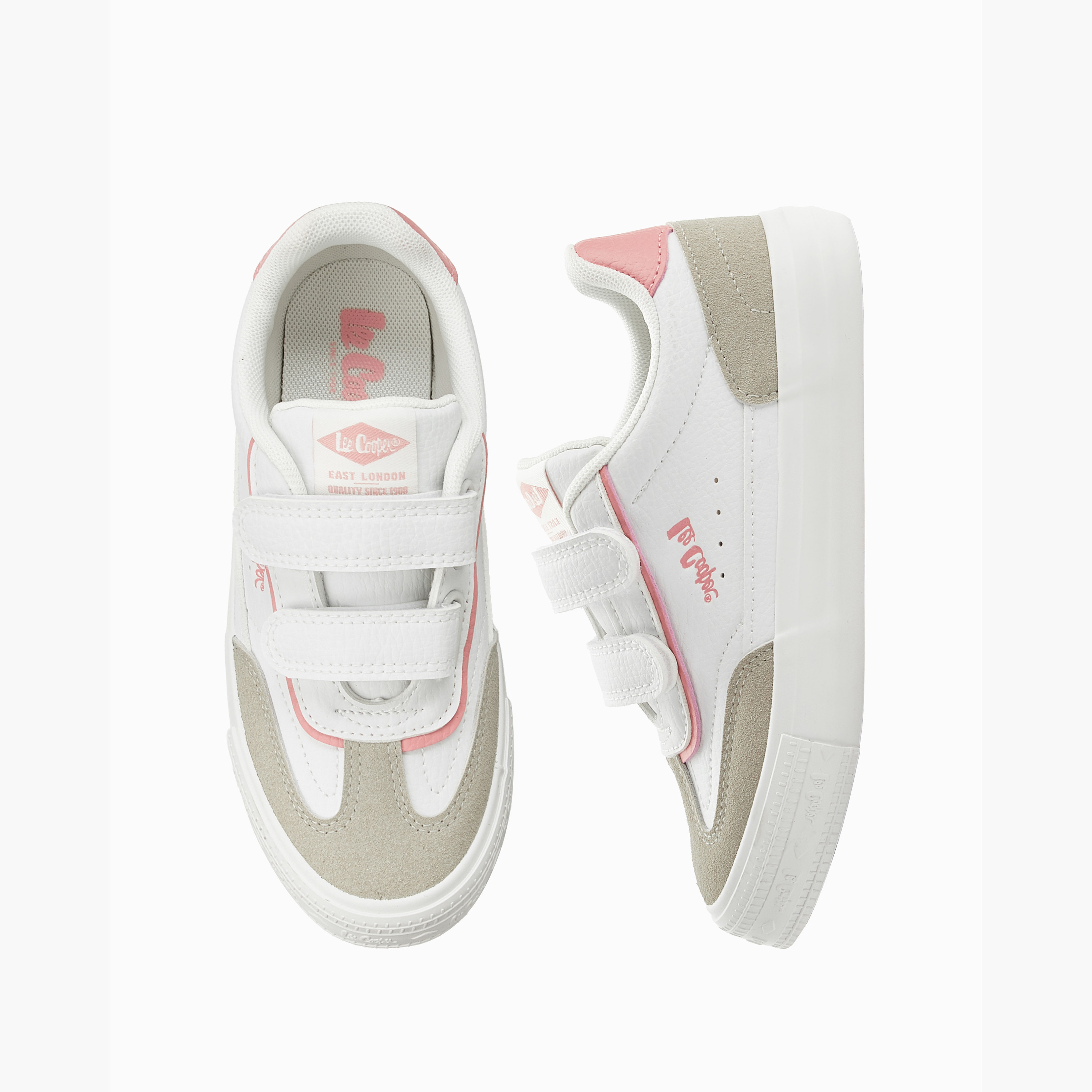 Lee Cooper Girls Hook & Loop Sneakers-girls-shoes-sneakers-image-1