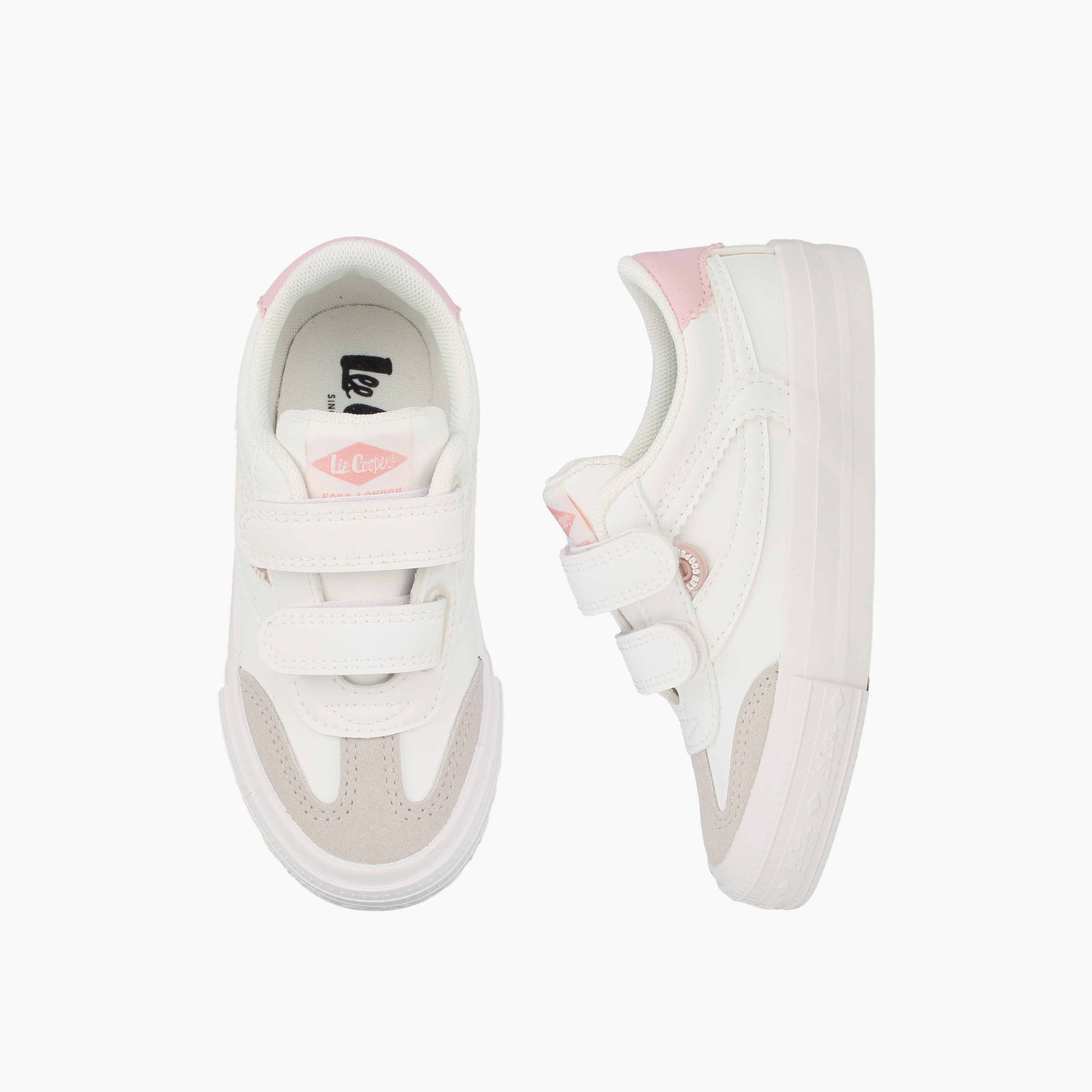 حذاء سنيكرز للكاحل بشريط إغلاق للبنات من لي كوبر-girls-shoes-sneakers-image-1