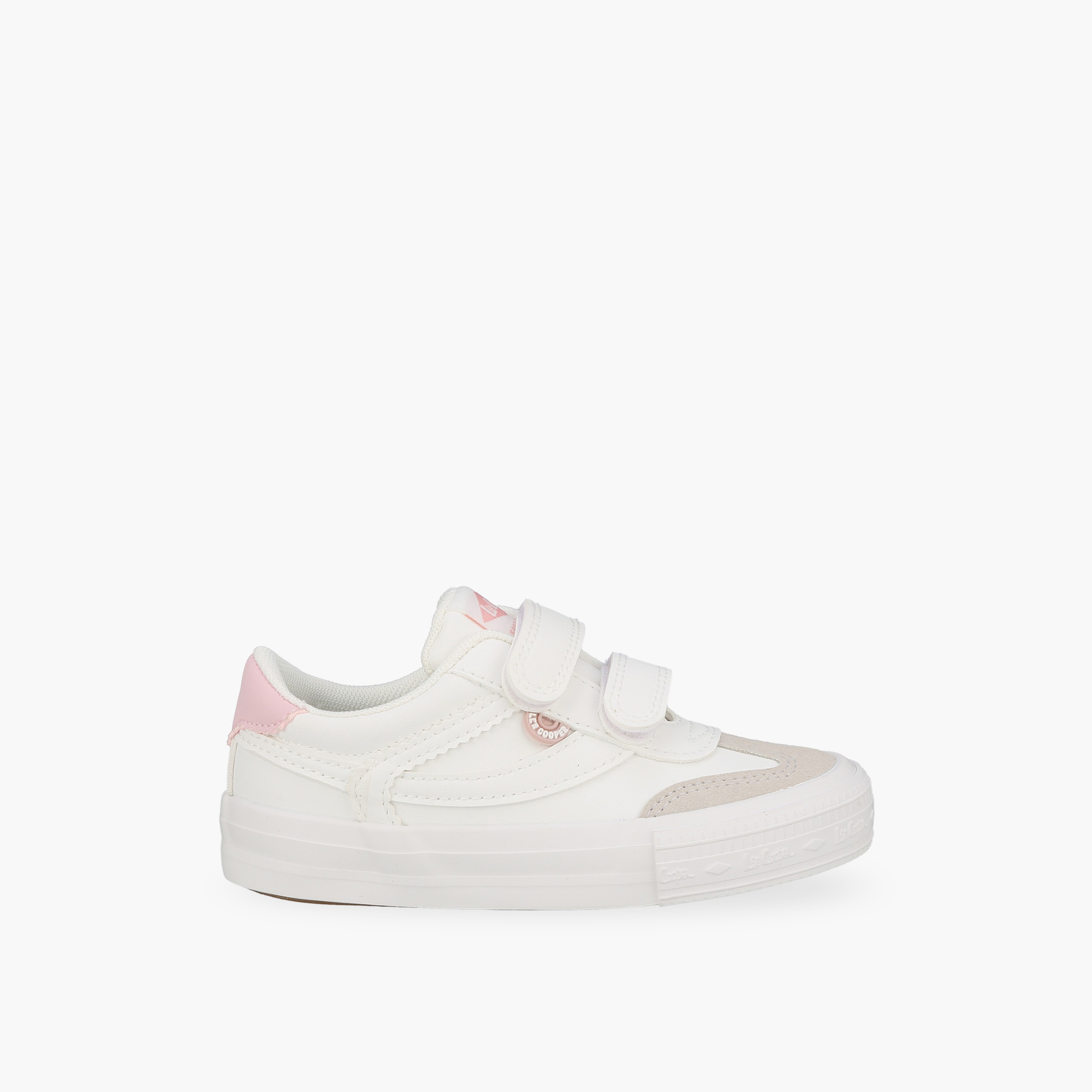 حذاء سنيكرز للكاحل بشريط إغلاق للبنات من لي كوبر-girls-shoes-sneakers-image-3
