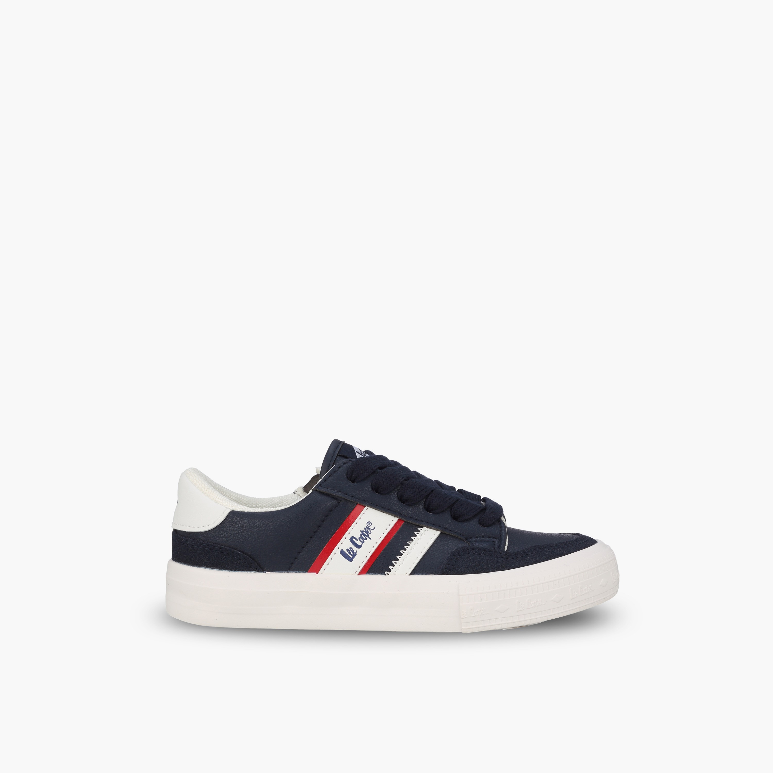 حذاء سنيكرز كاحل برباط وطبعات شعار للأولاد من لي كوبر-boys-shoes-sneakers-image-3