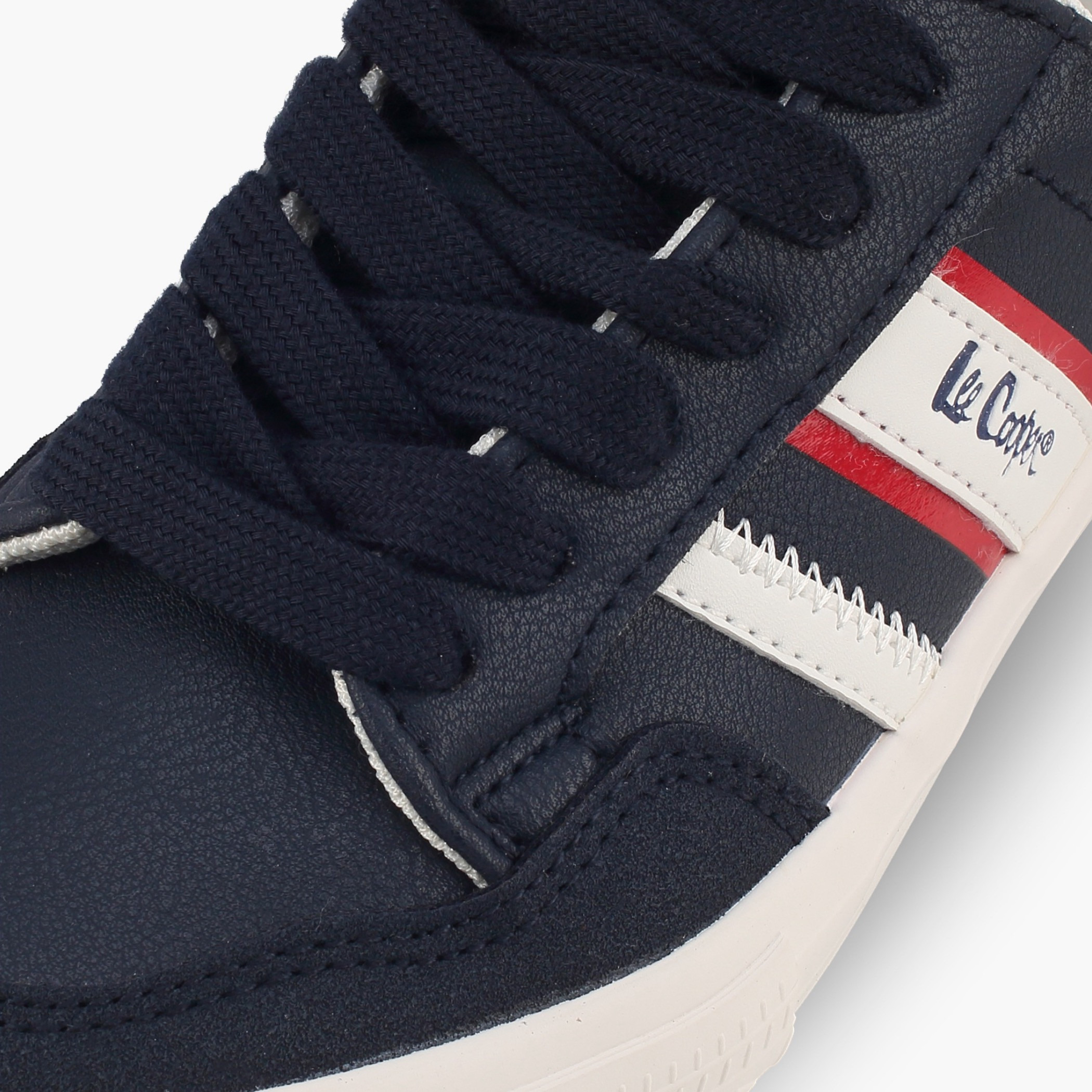 حذاء سنيكرز كاحل برباط وطبعات شعار للأولاد من لي كوبر-boys-shoes-sneakers-image-4
