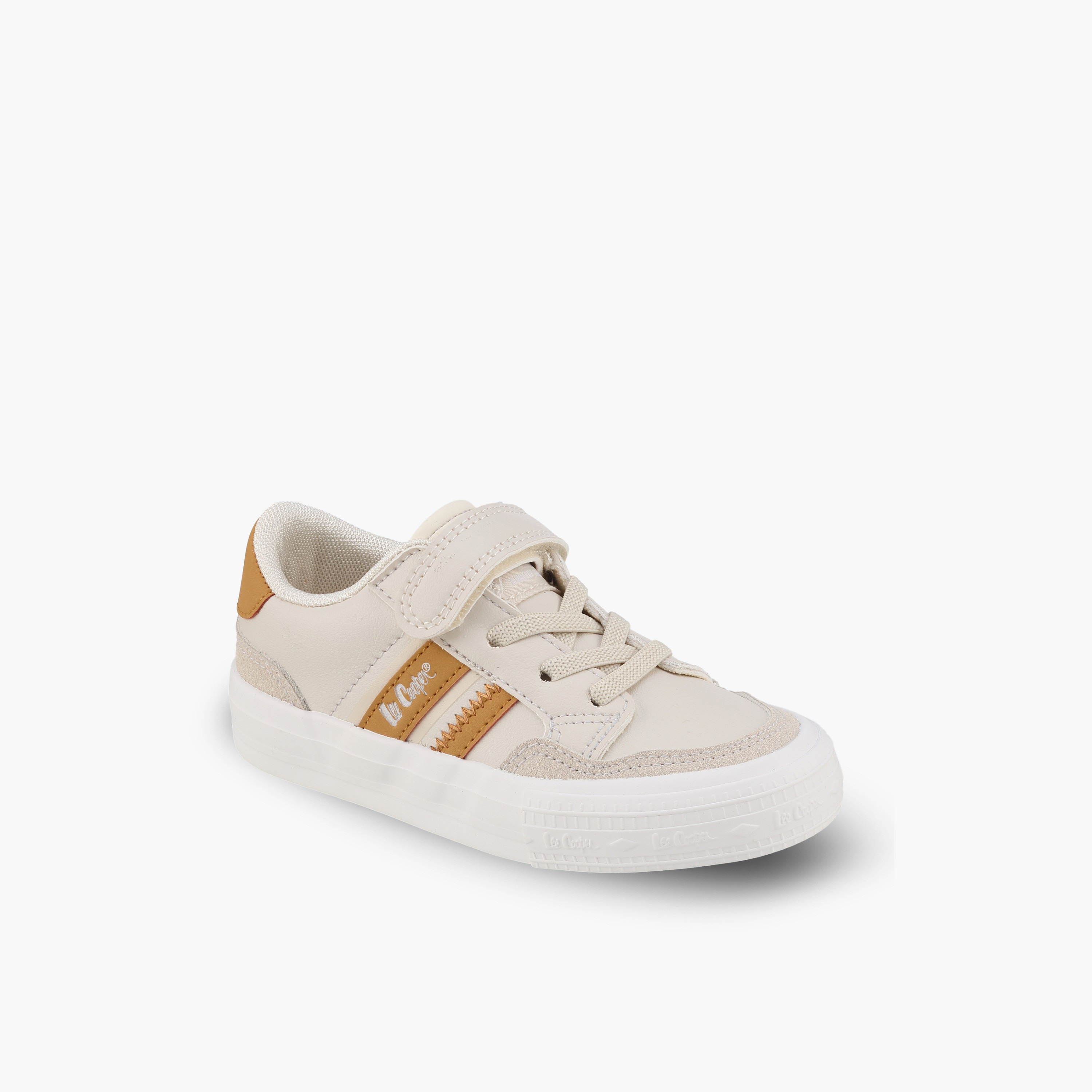 حذاء سنيكرز للأولاد بطبعة شعار بكاحل ورباط إغلاق من لي كوبر-boys-shoes-sneakers-image-7