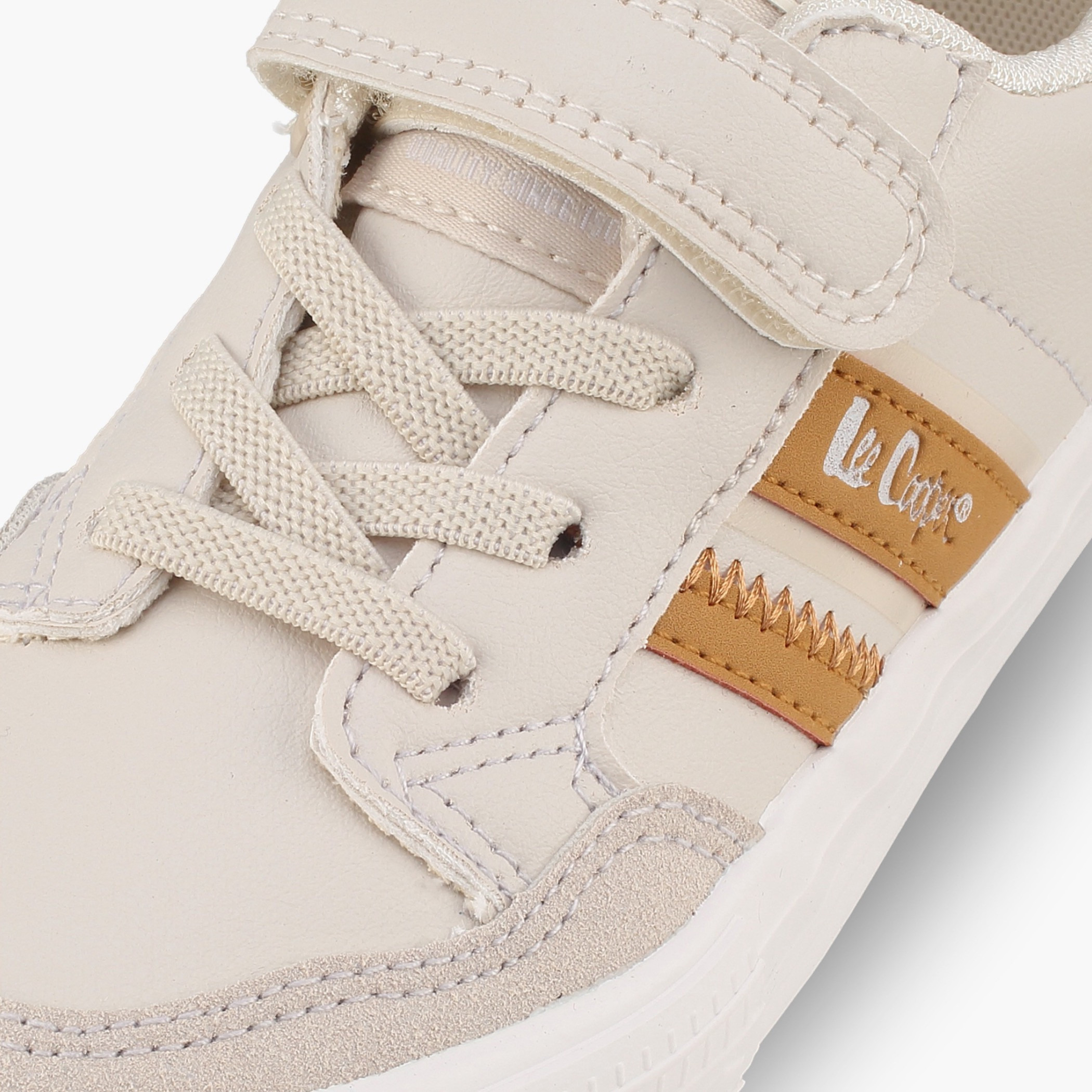 Lee Cooper Boys Logo Print Lace-Up Ankle Sneakers-boys-shoes-sneakers-image-4