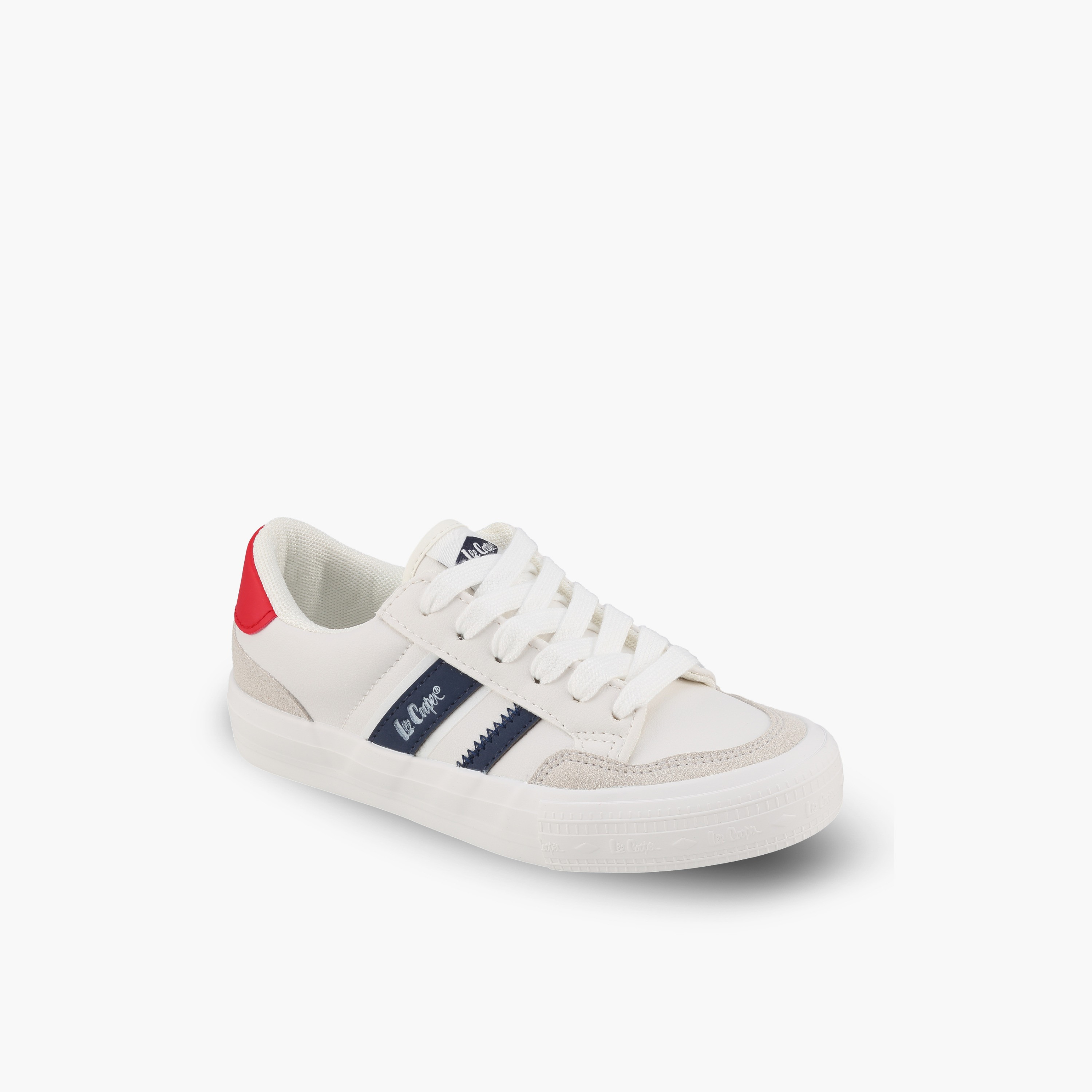Lee Cooper Girls Logo Print Lace-Up Ankle Sneakers-girls-shoes-sneakers-image-7