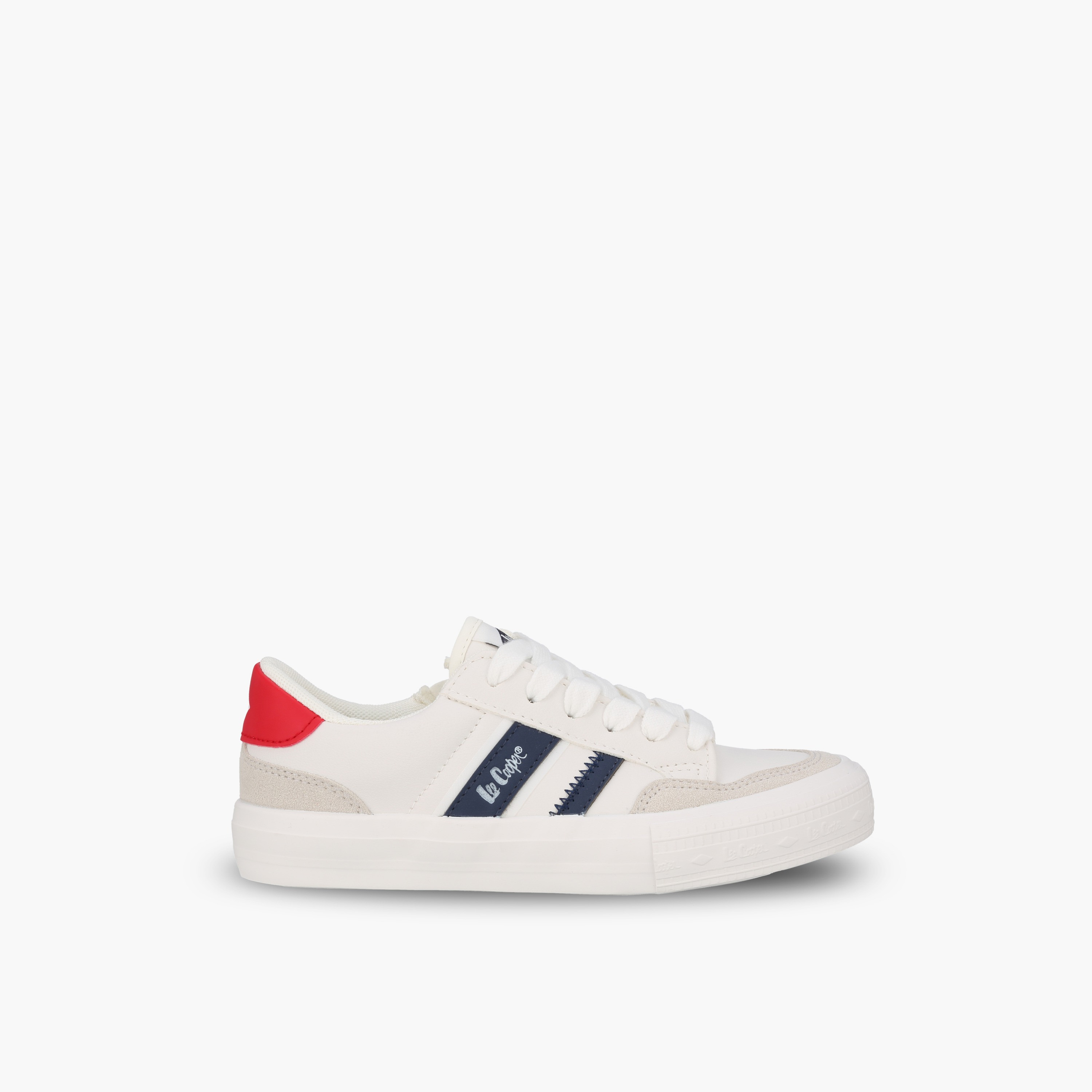 Lee Cooper Girls Logo Print Lace-Up Ankle Sneakers-girls-shoes-sneakers-image-3