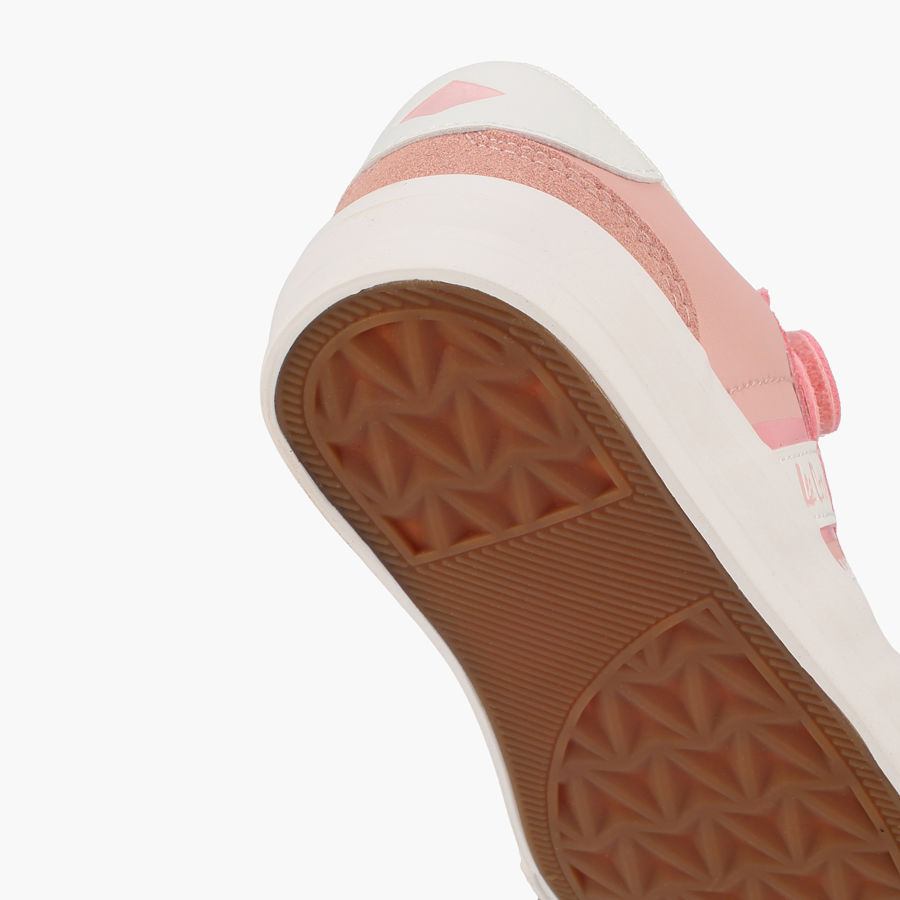 حذاء سنيكرز للبنات بطبعة شعار بكاحل وشريط إغلاق لاصق من لي كوبر-girls-shoes-sneakers-image-5