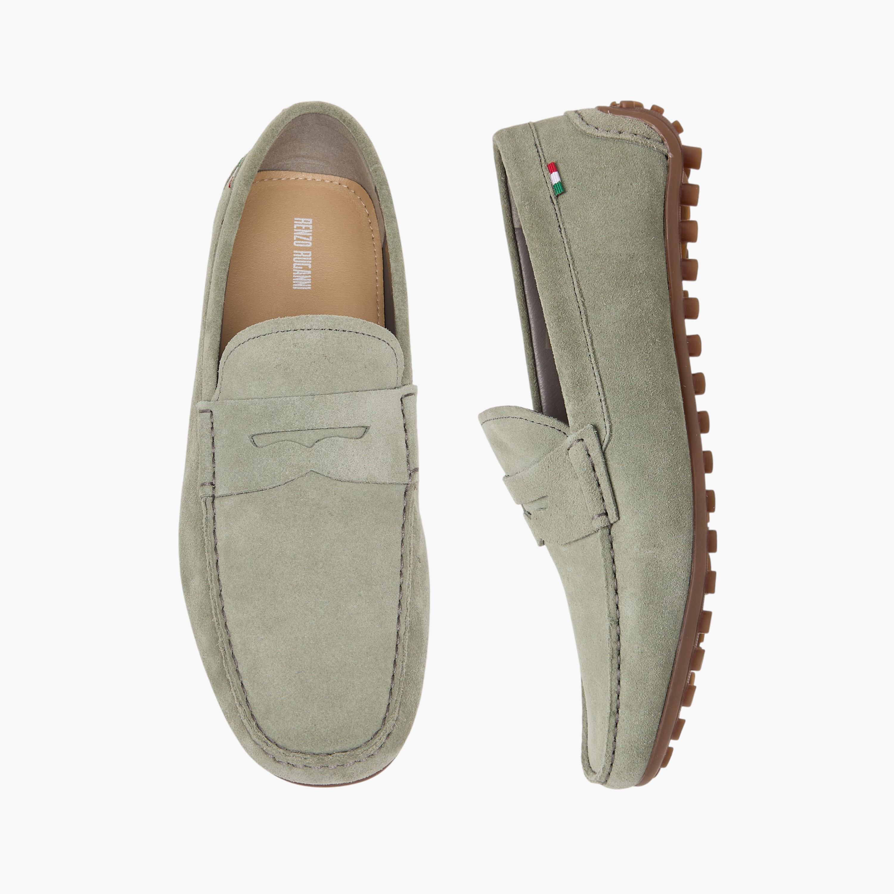 Renzo Ruganni Men Leather Moccasins-men-shoes-loafersandmoccasins-image-1