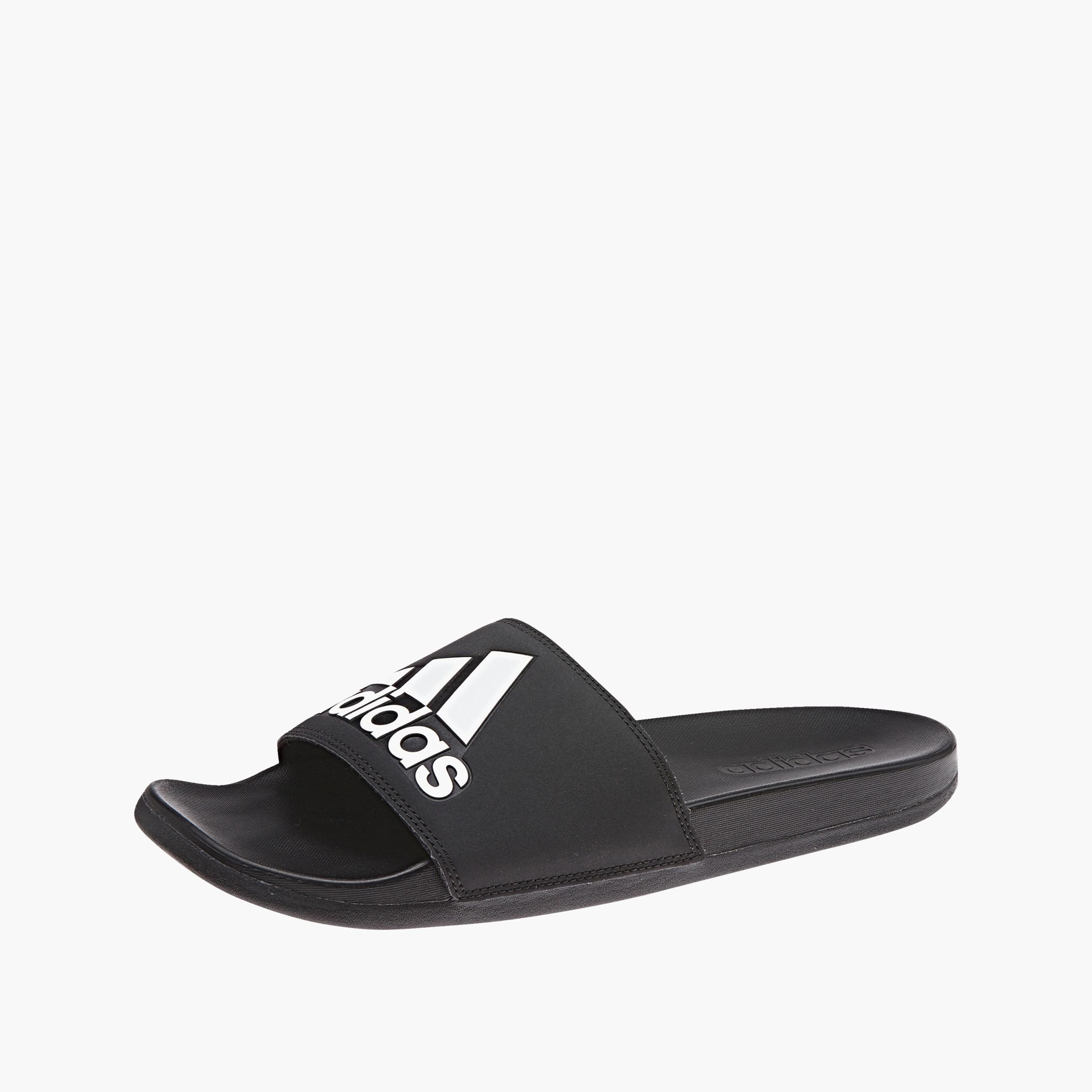 Black adidas outlet slippers