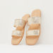 Textured Slide Sandals-Women%27s Flat Sandals-thumbnailMobile-3