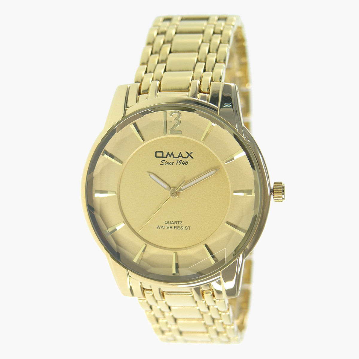 Buy Women s Omax Couple Gold Analog Metal Strap Watch CGH001Q001