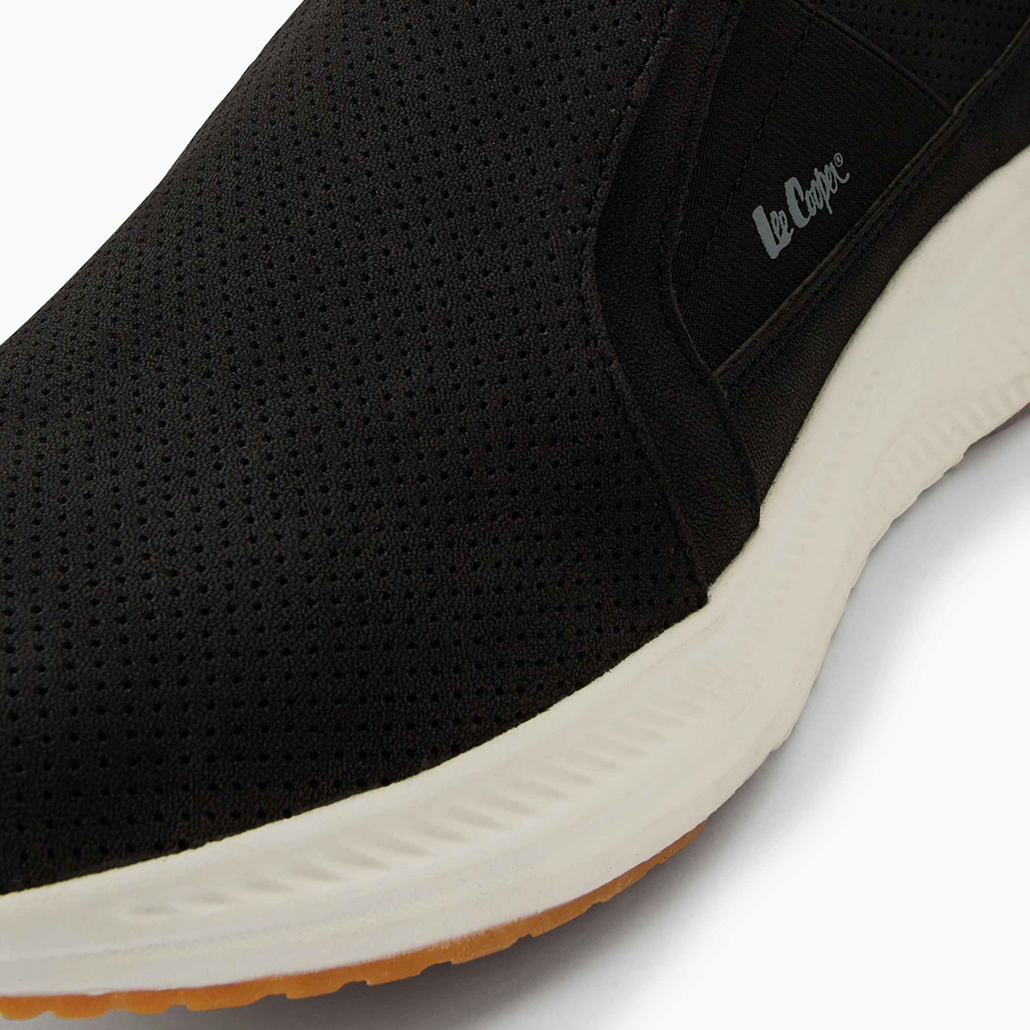 Lee Cooper Men's Textured Slip-On Sneakers-men-shoes-sneakers-image-4