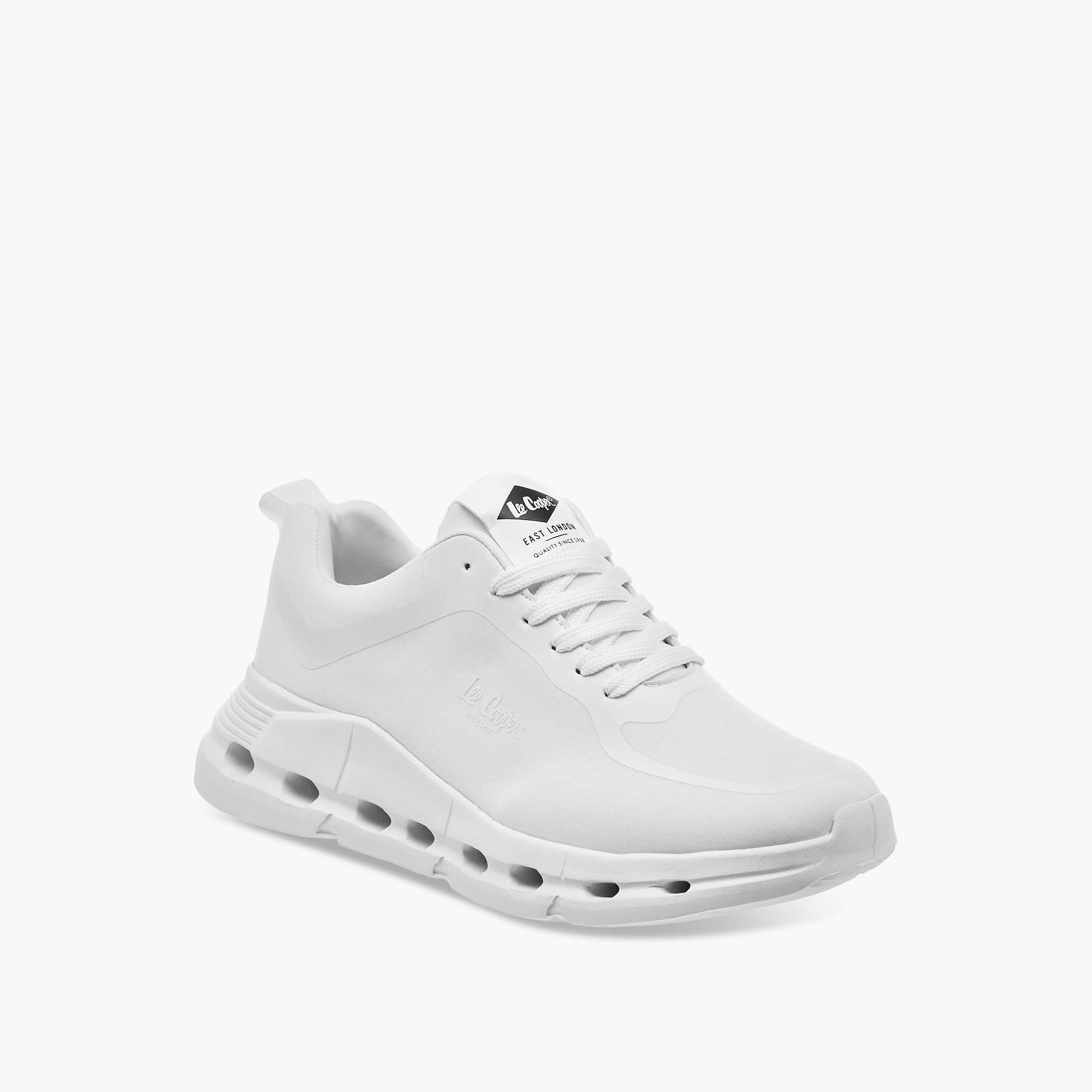 Lee Cooper Men's Pull Tab Detail Lace-Up Sneakers-men-shoes-sneakers-image-2