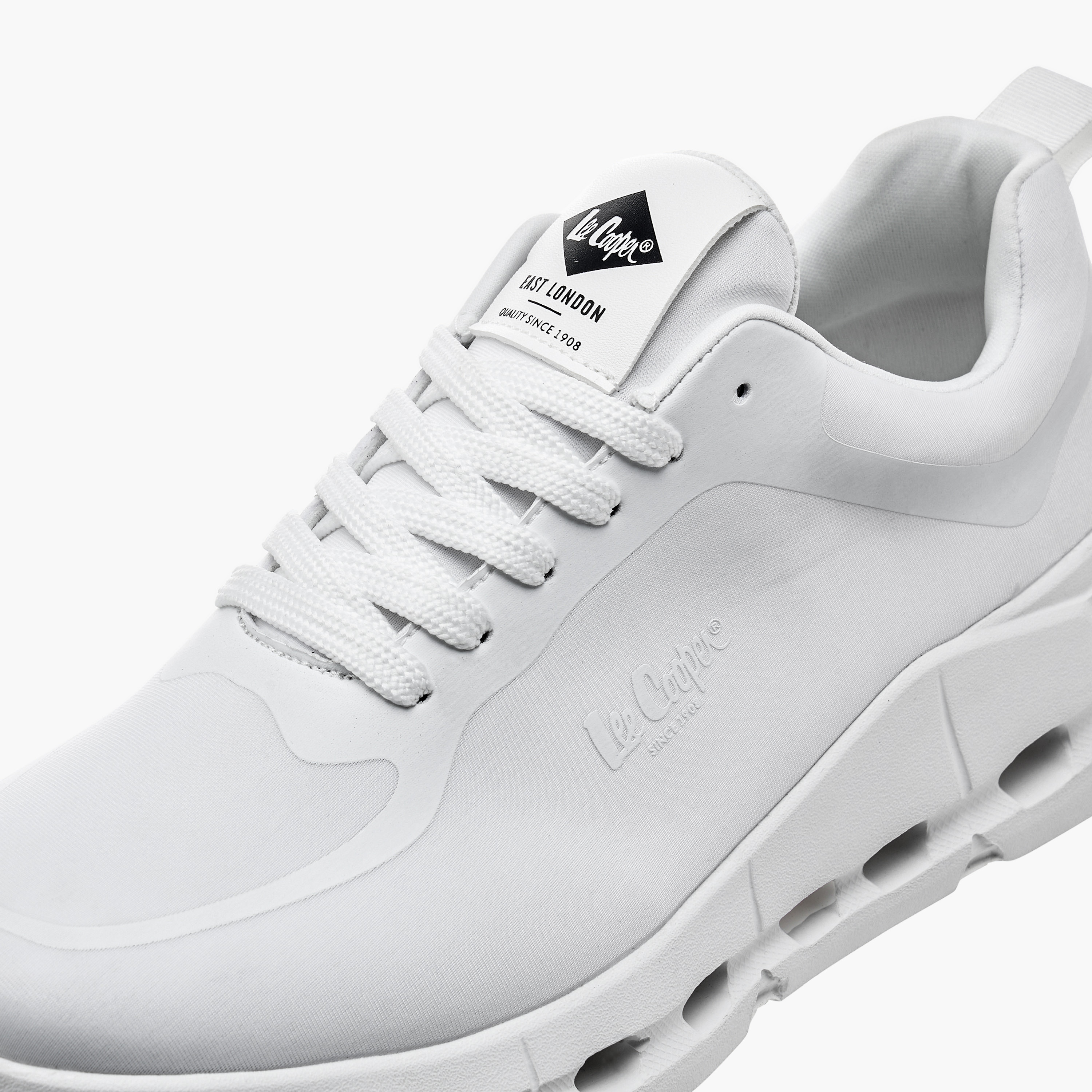 Lee Cooper Men's Pull Tab Detail Lace-Up Sneakers-men-shoes-sneakers-image-4