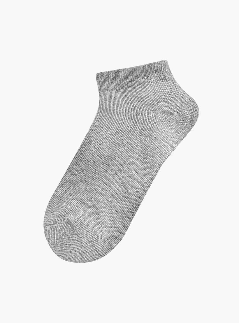 جوارب بارزة الملمس بطول الكاحل - طقم من 5-girls-accessories-socks-image-2