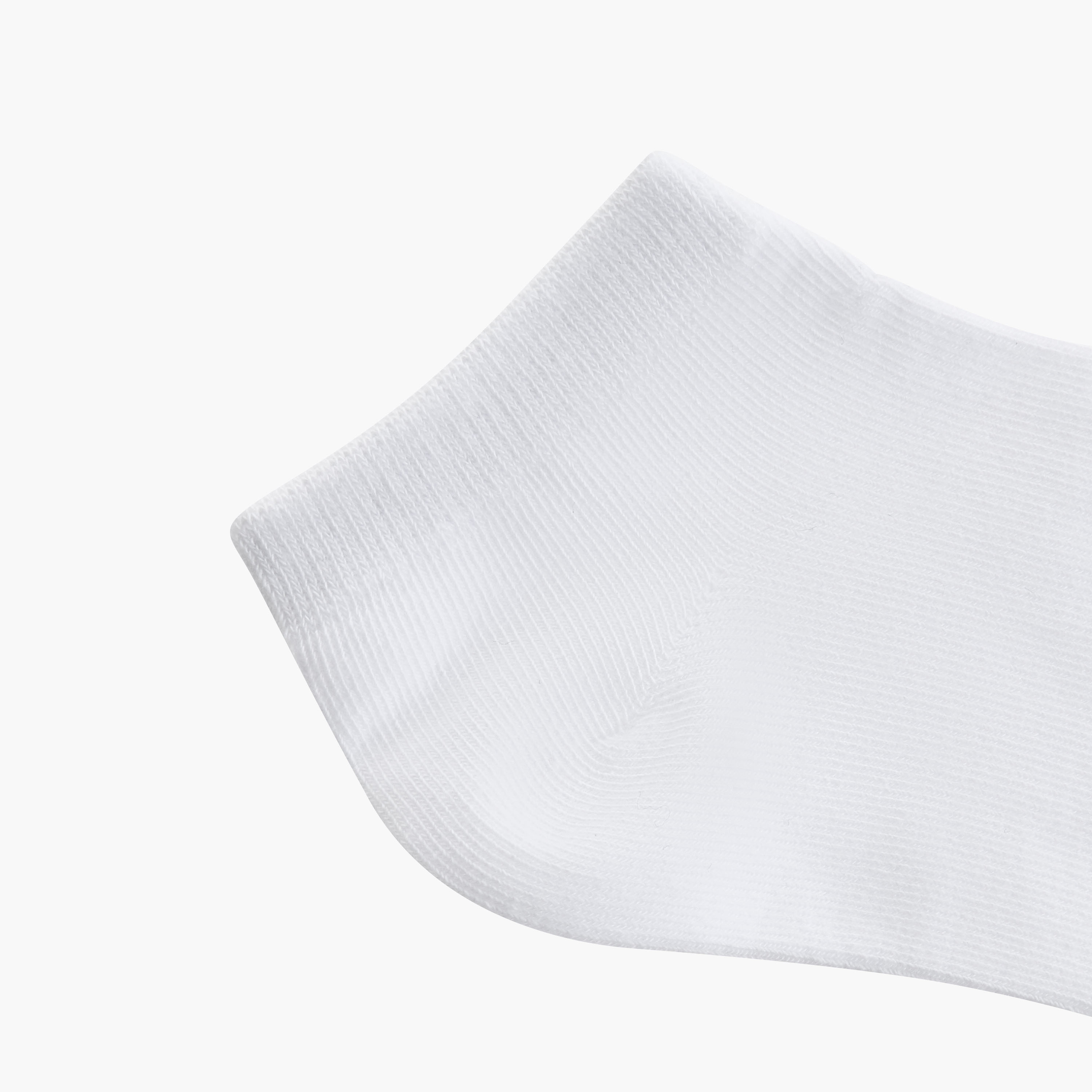 Textured Ankle Length Socks - Set of 5-girls-accessories-socks-image-3