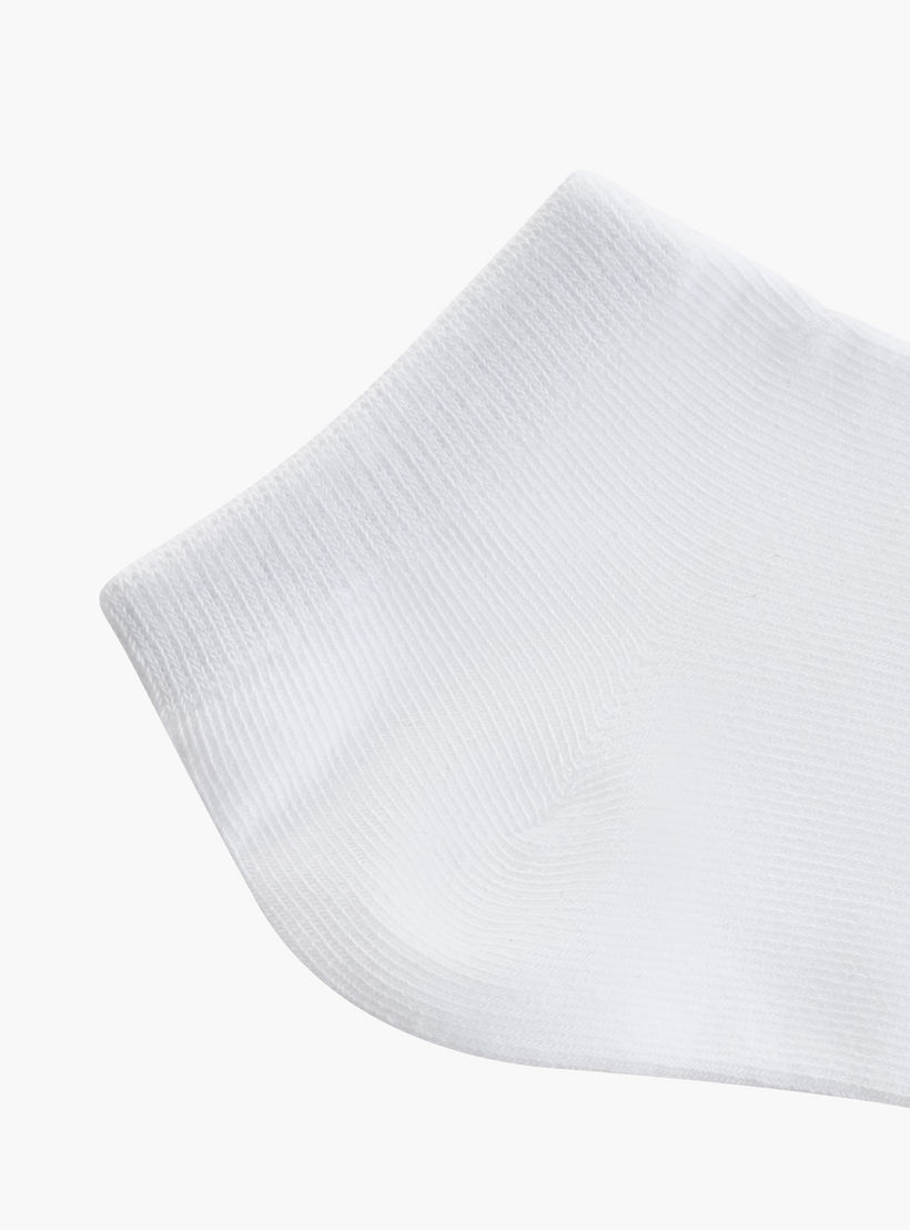 جوارب بارزة الملمس بطول الكاحل - طقم من 5-girls-accessories-socks-image-3