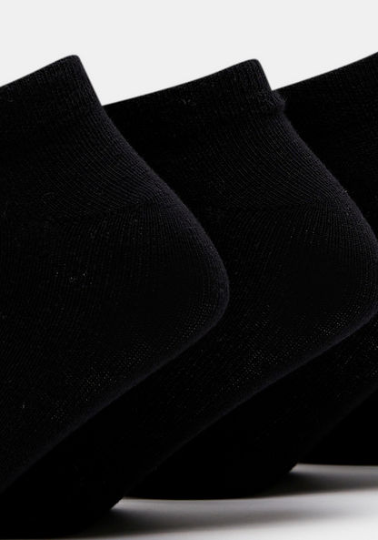 Solid Ankle Length School Socks - Set of 5