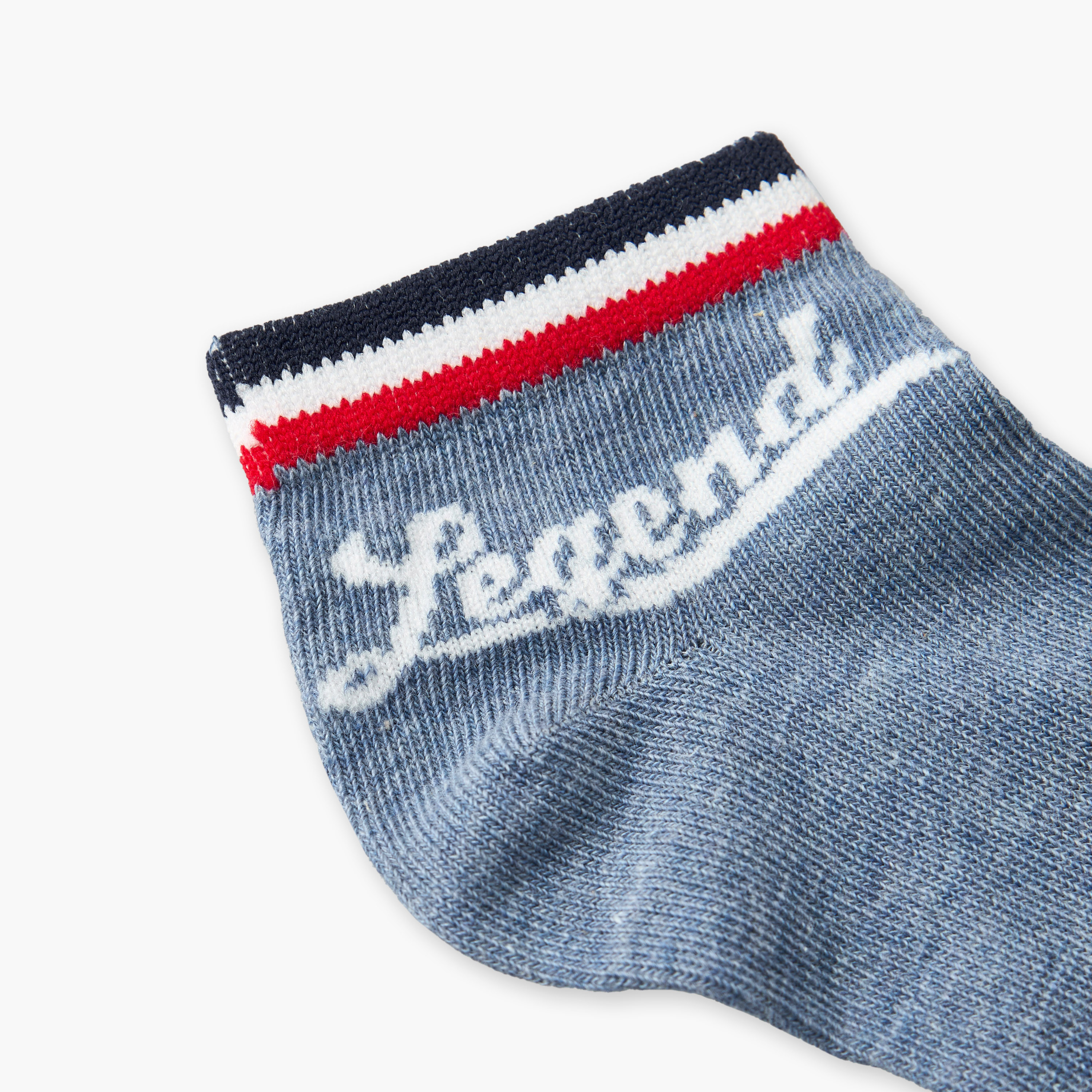 Pack of 5 Lee Cooper Boys Ankle Length Socks with Typography Print-boys-accessories-socks-image-7