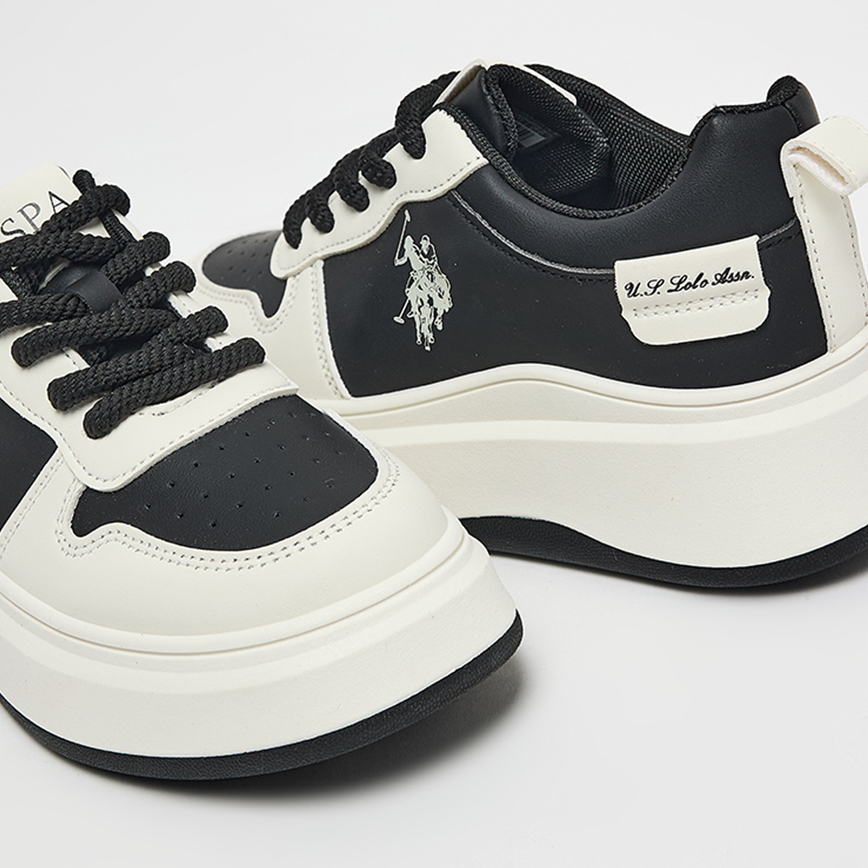 يو اس بولو اسن- حذاء رياضي برباط كاحل منخفض للنساء  | CHAPPY GLB WMN-women-shoes-sneakers-image-17