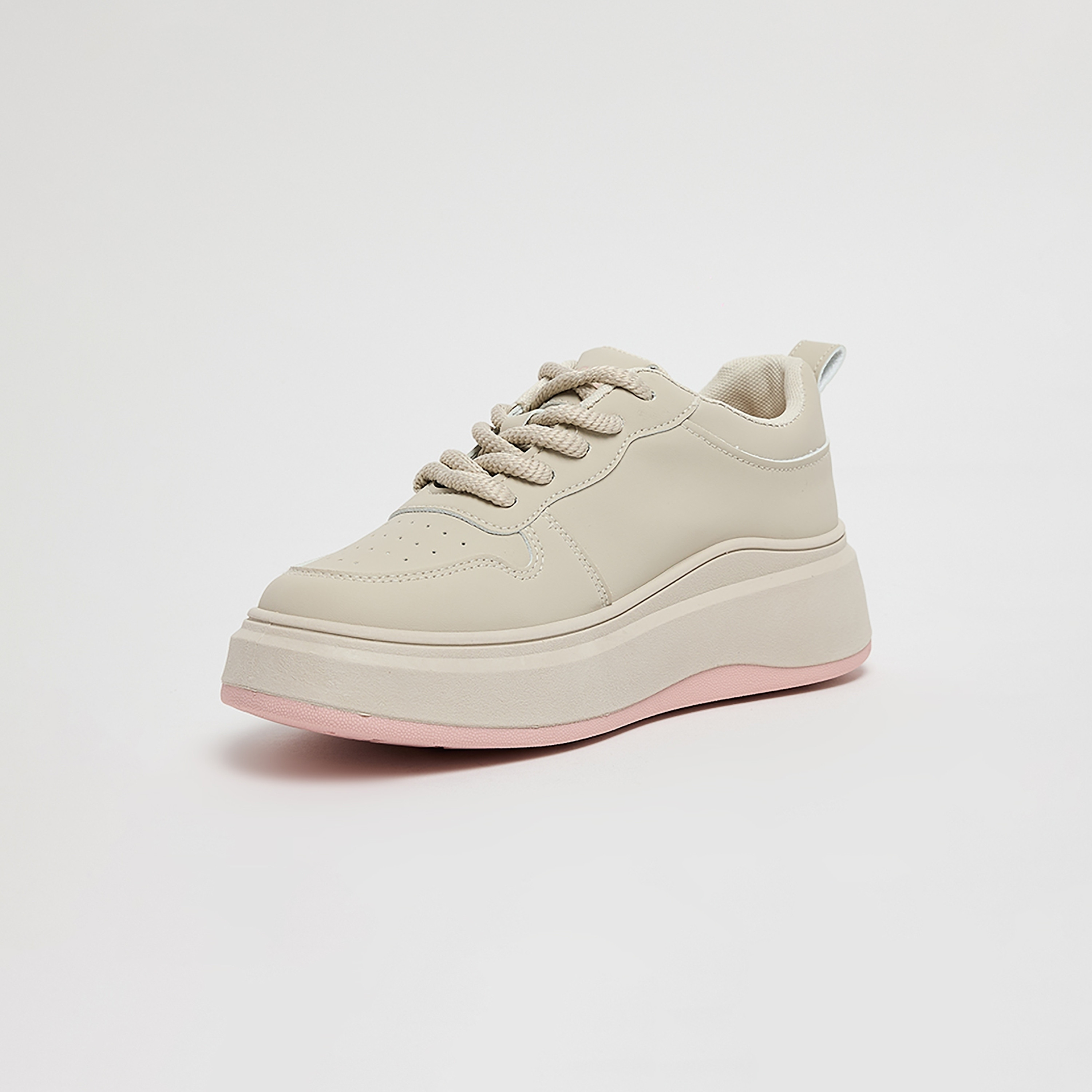 U.S. Polo Assn Women's Lace-Up Low Ankle Sneakers | CHAPPYGLBWMN-women-shoes-sneakers-image-3