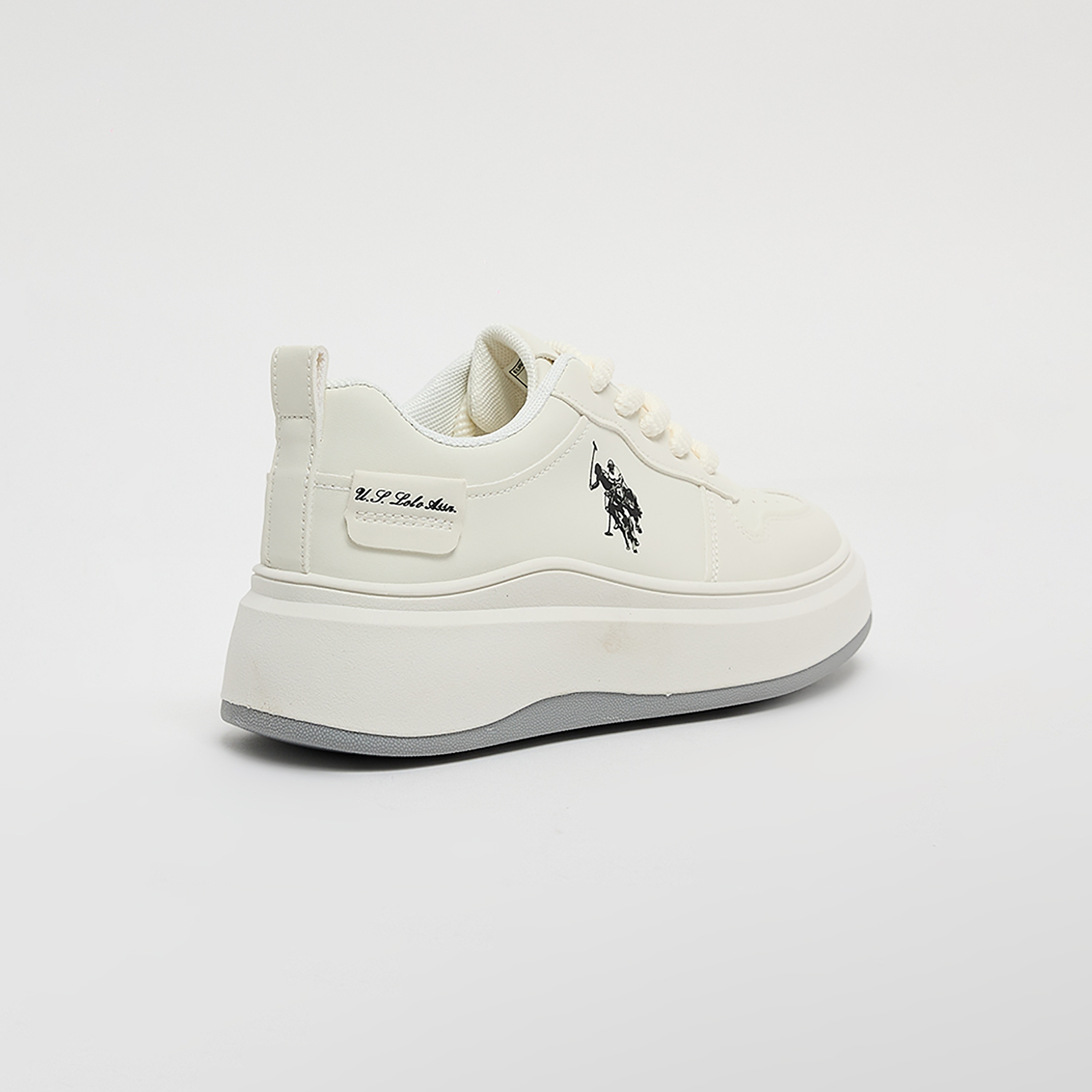 U.S. Polo Assn Women's Lace-Up Low Ankle Sneakers | CHAPPYGLBWMN-women-shoes-sneakers-image-9