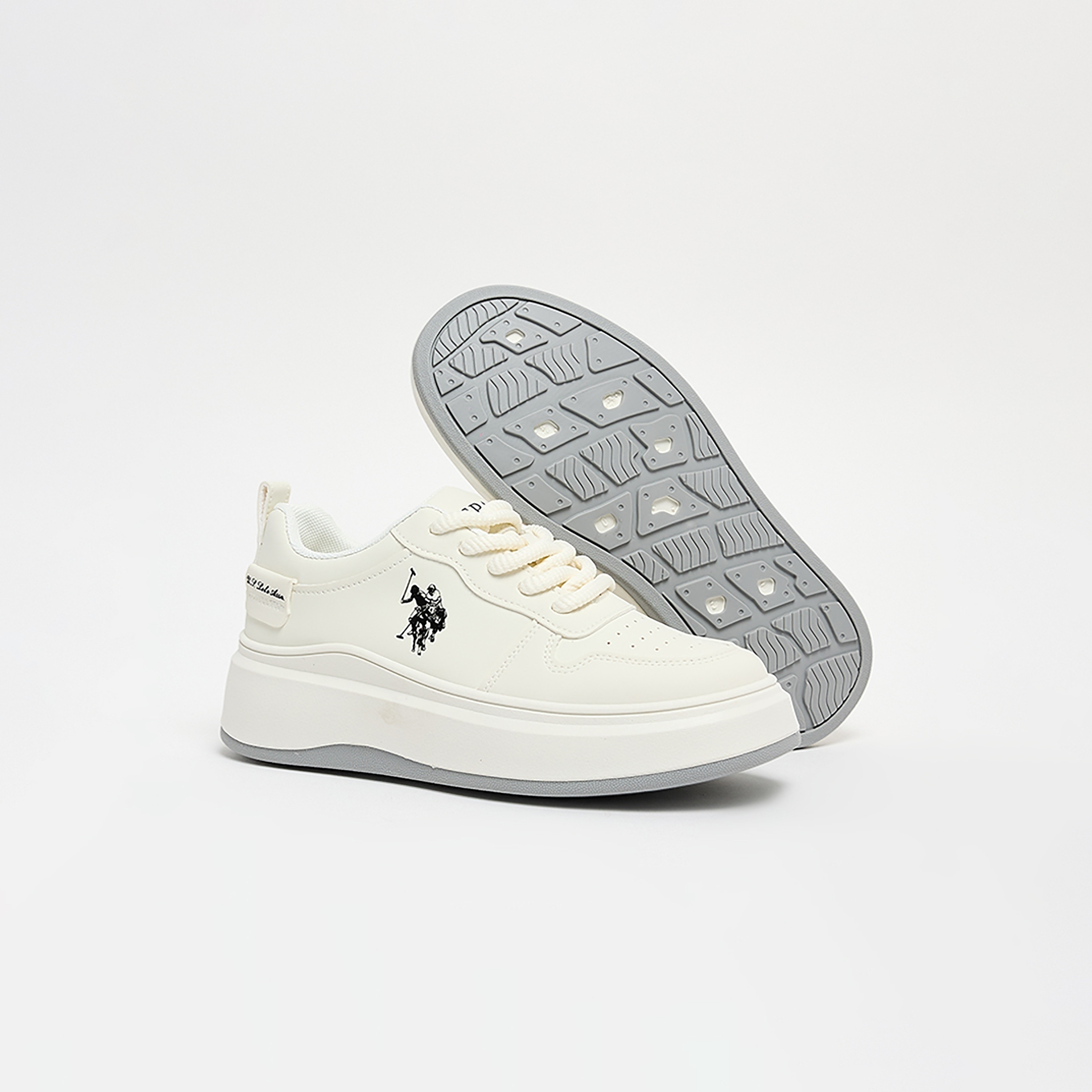 U.S. Polo Assn Women's Lace-Up Low Ankle Sneakers | CHAPPYGLBWMN-women-shoes-sneakers-image-10