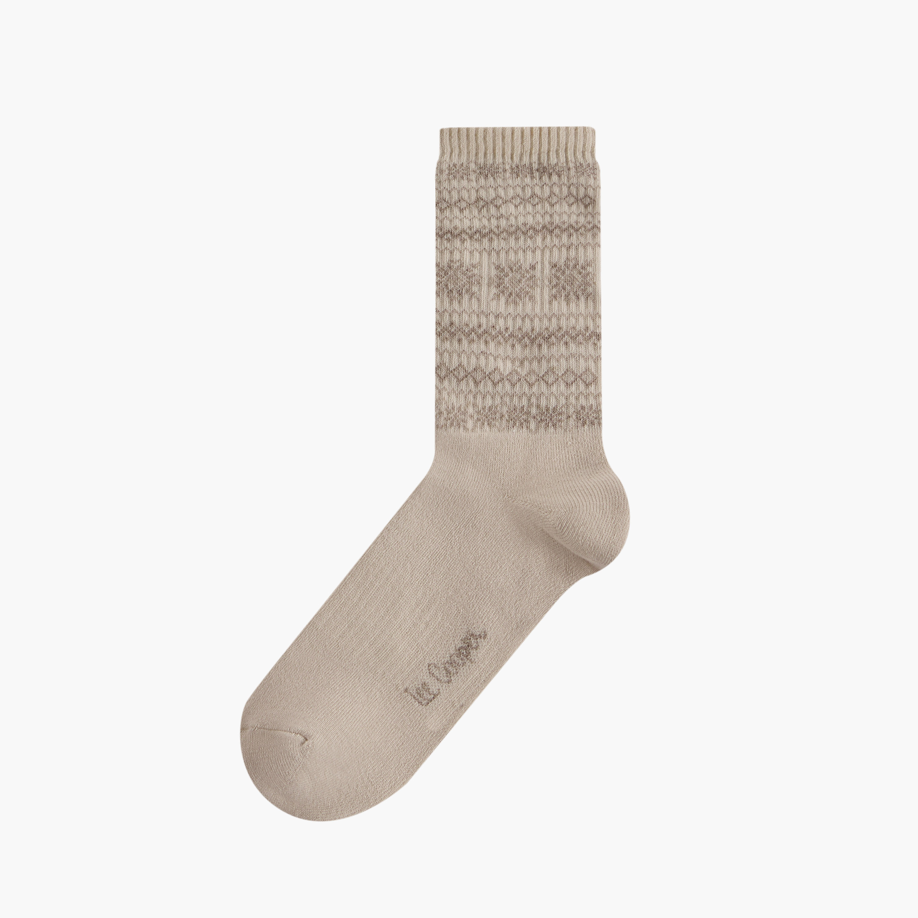 جوارب شتوية مبطنة بارزة الملمس من لي كوبر - طقم من زوجين -women-socksandstockings-image-2