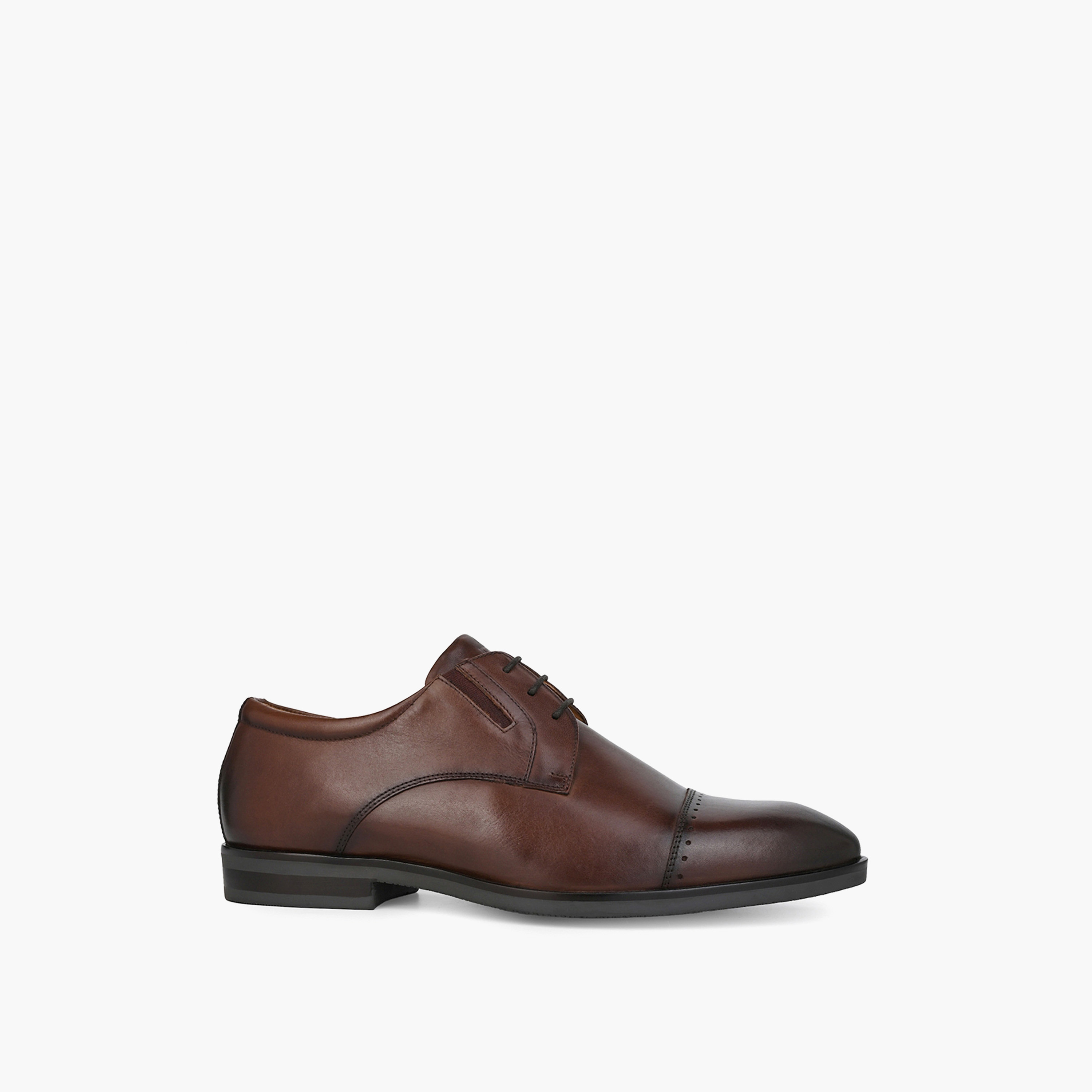 Duchini Men Genuine Leather Lace-Up Derby Shoes-men-shoes-formalshoes-image-3