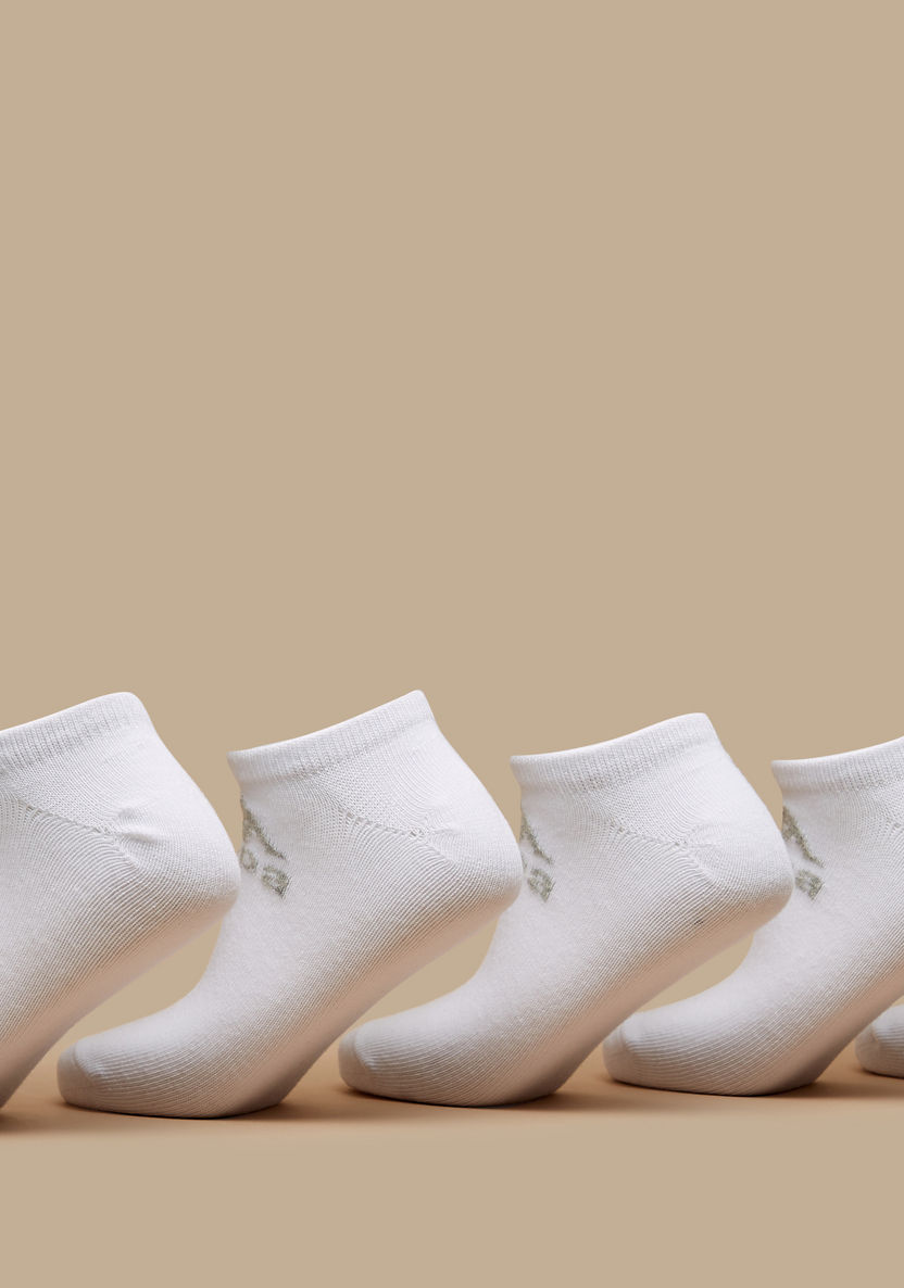 Kappa Logo Detail Ankle Length Sports Socks - Set of 6-Boy%27s Socks-image-3