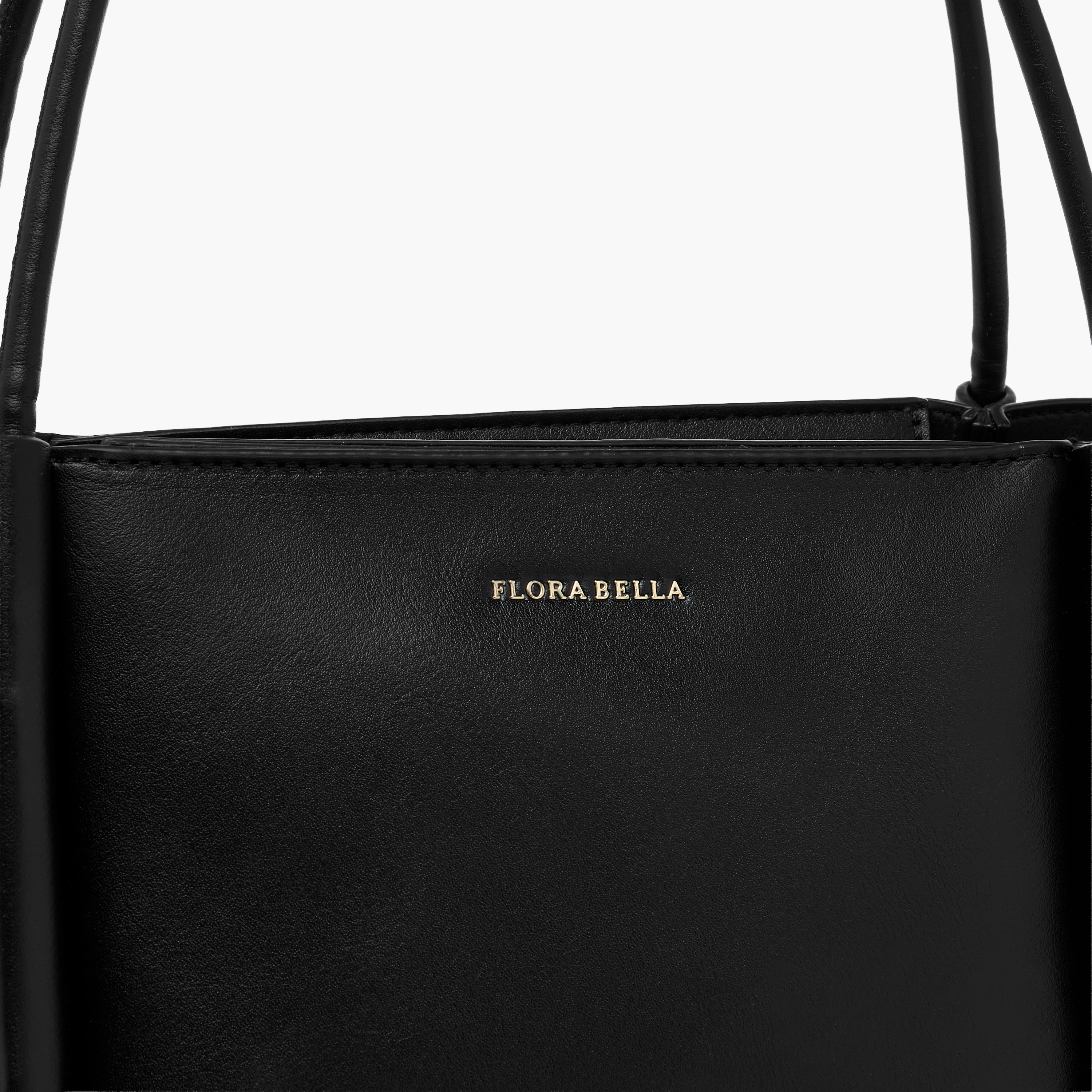 Flora Bella Solid Tote Bag with Double Handles and Detachable Strap-women-bagsandwallets-handbags-image-4