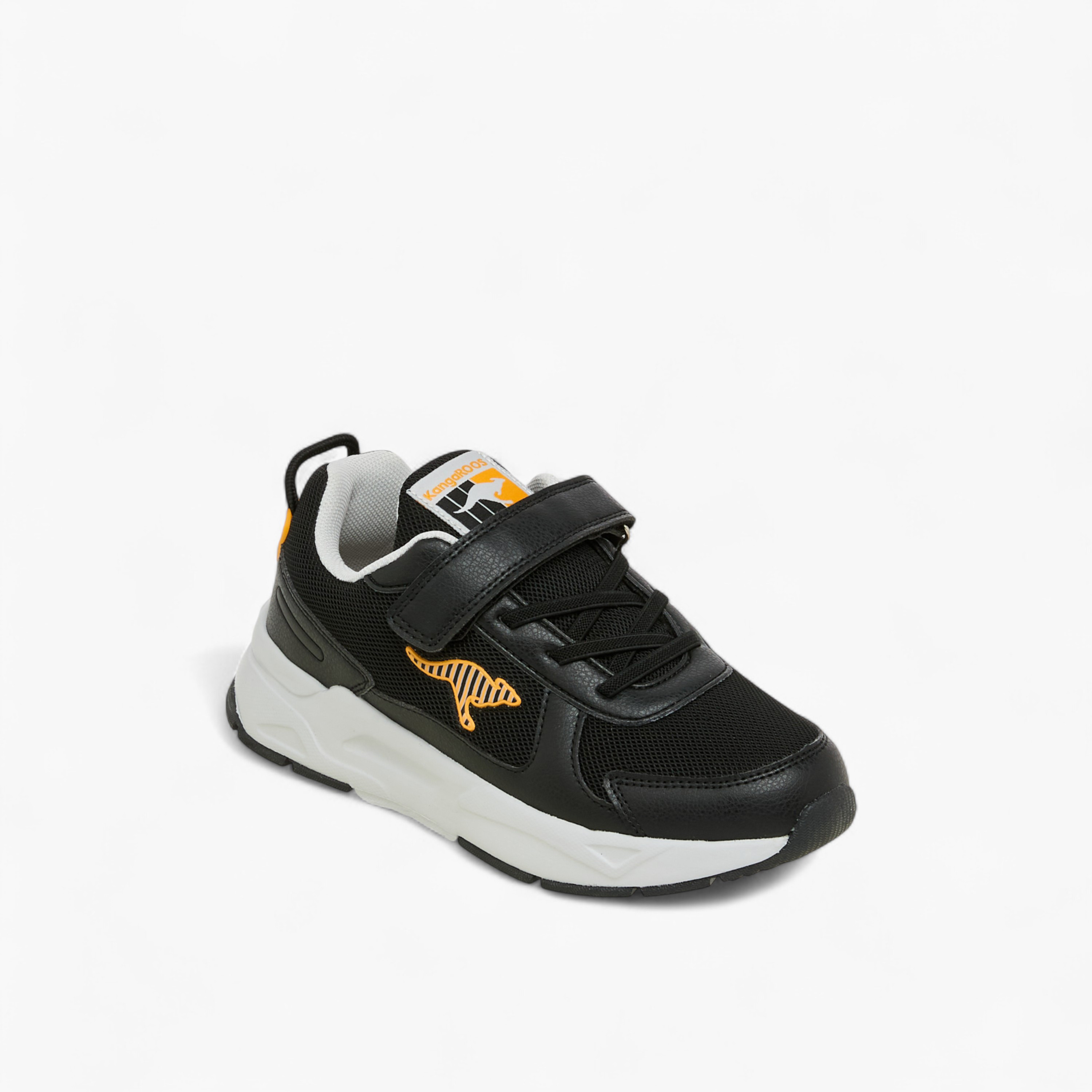 KangaROOS Kids' Panelled Sneakers with Hook and Loop Closure - RAVE 1-boys-shoes-sneakers-image-2