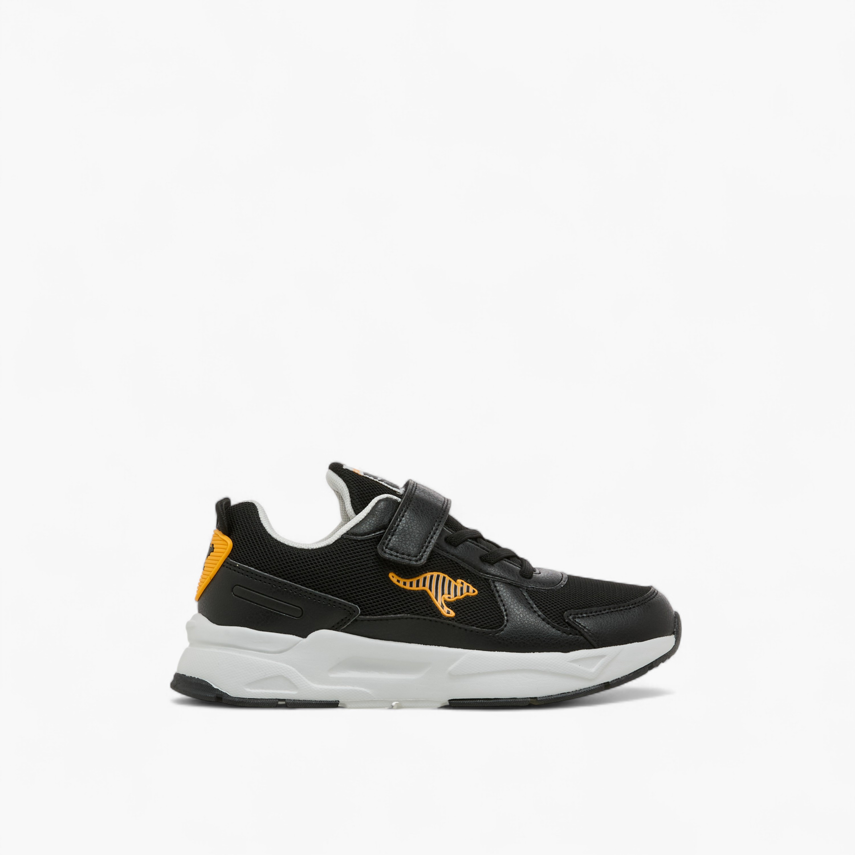 KangaROOS Kids' Panelled Sneakers with Hook and Loop Closure - RAVE 1-boys-shoes-sneakers-image-3