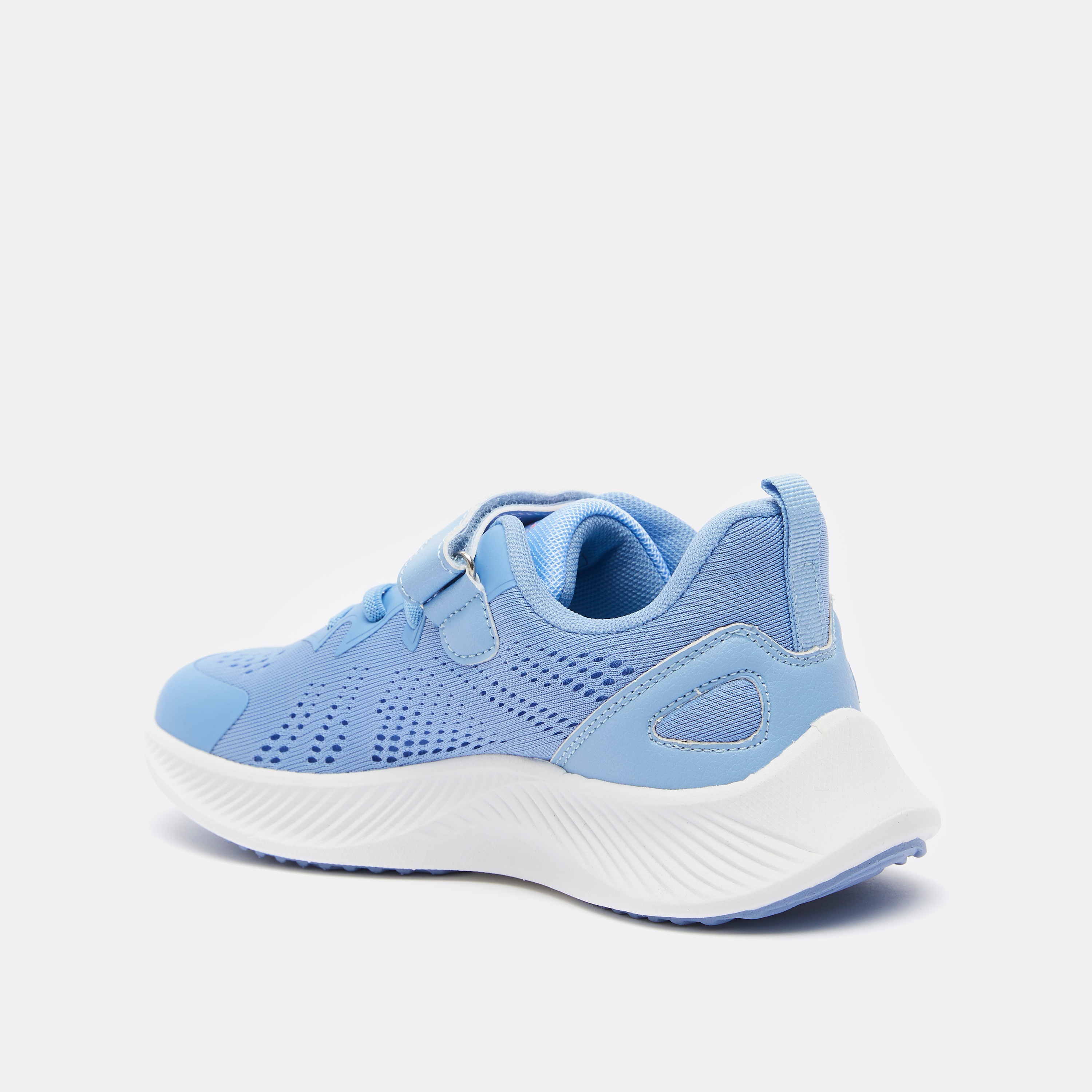 حذاء مشي بشريط لاصق وتفاصيل الشعار للبنات من كابا-girls-shoes-sneakers-image-3