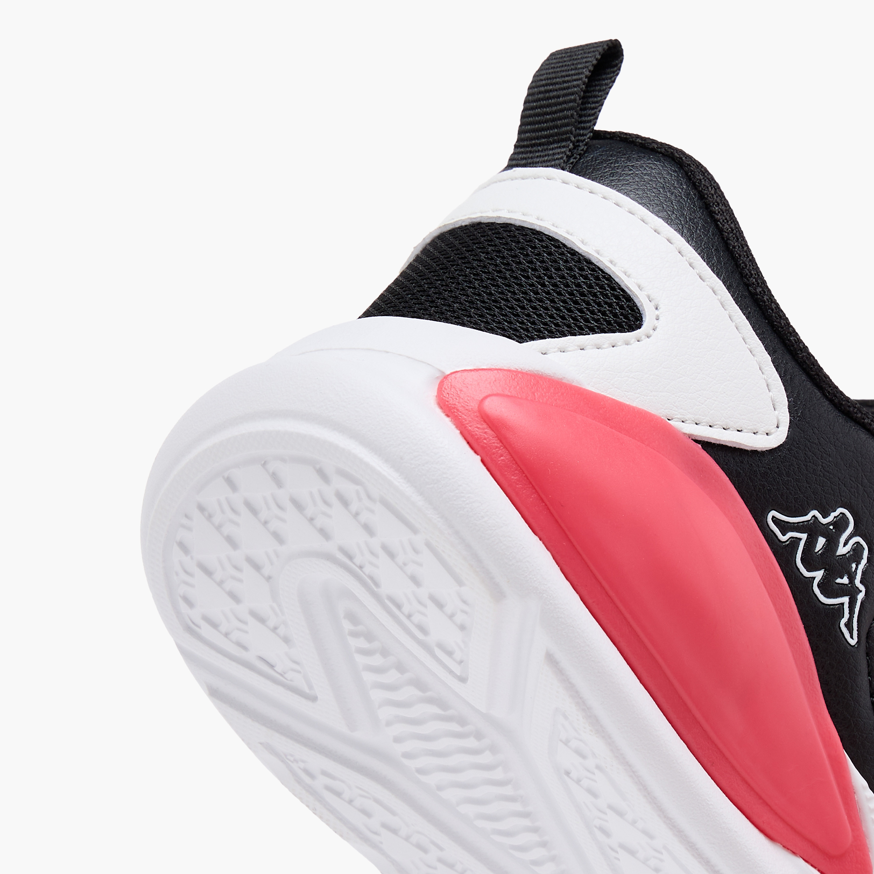 Kappa Kids' Logo Detail Sports Shoes with Hook and Loop Closure-boys-shoes-schoolshoes-image-5
