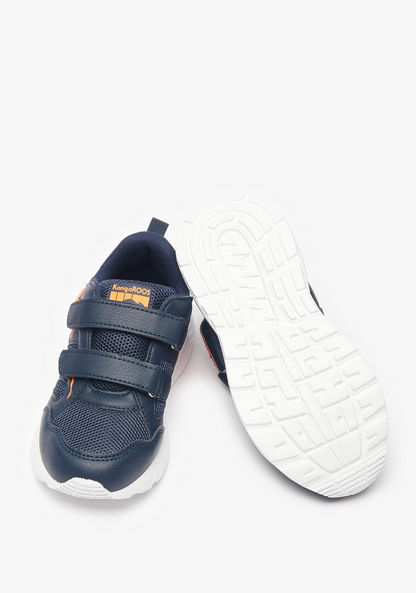 KangaROOS Boys' Low Ankle Sneakers with Hook and Loop Closure-Boy%27s Sneakers-image-1