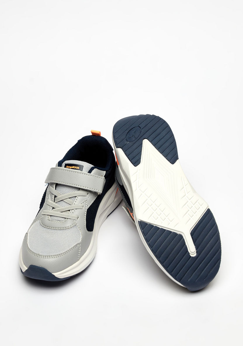 KangaROOS Boys' Low Ankle Sneakers with Hook and Loop Closure-Boy%27s Sneakers-image-1