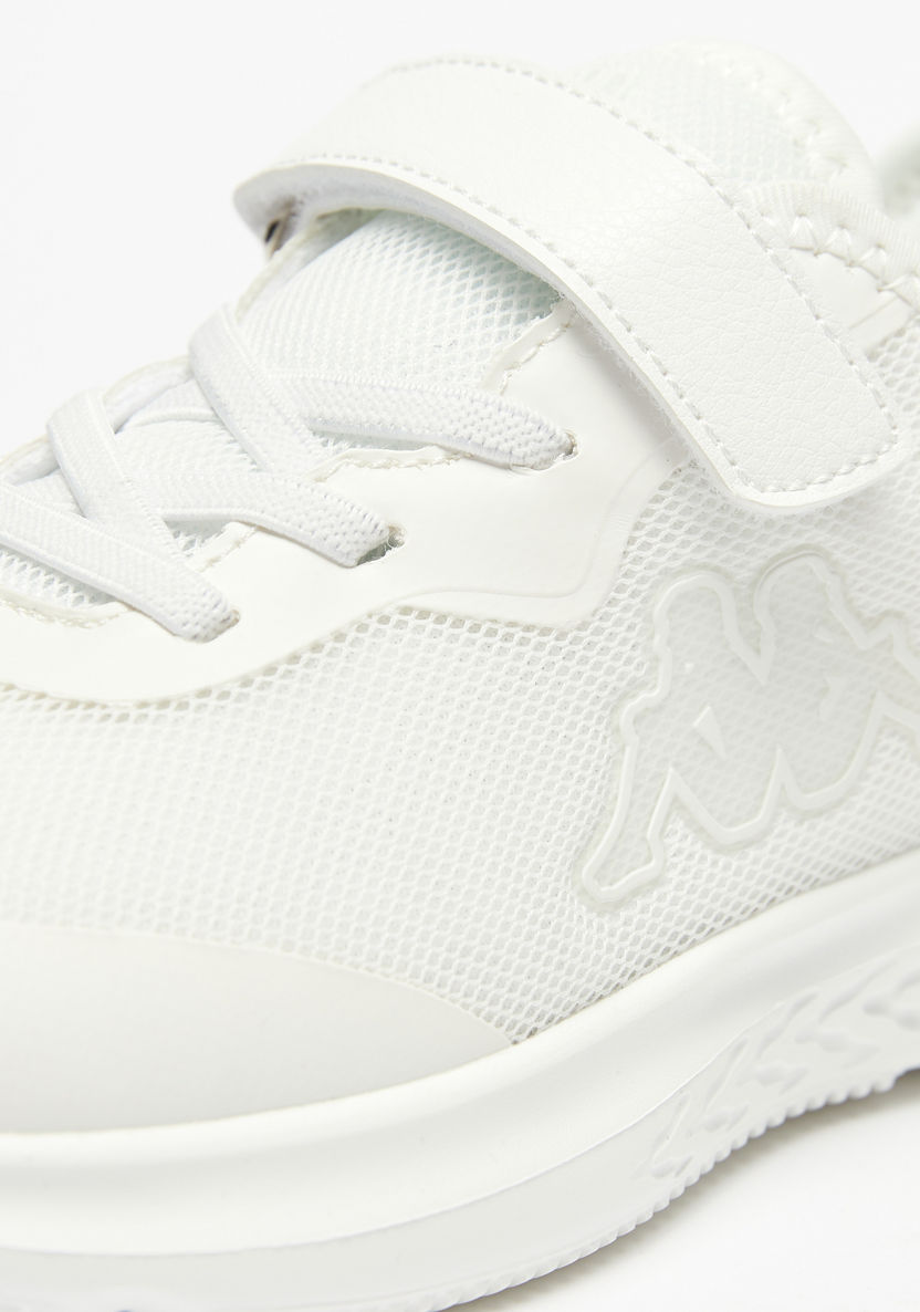 Kappa Boys' Textured Sneakers with Hook and Loop Closure-Boy%27s Sneakers-image-3