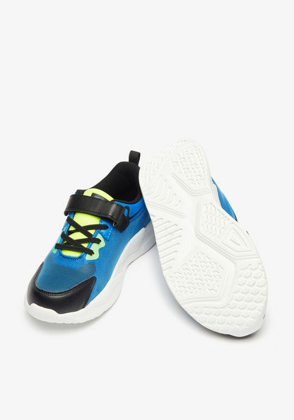 KangaROOS Boys' Low Ankle Sneakers with Hook and Loop Closure-Boy%27s Sports Shoes-image-1