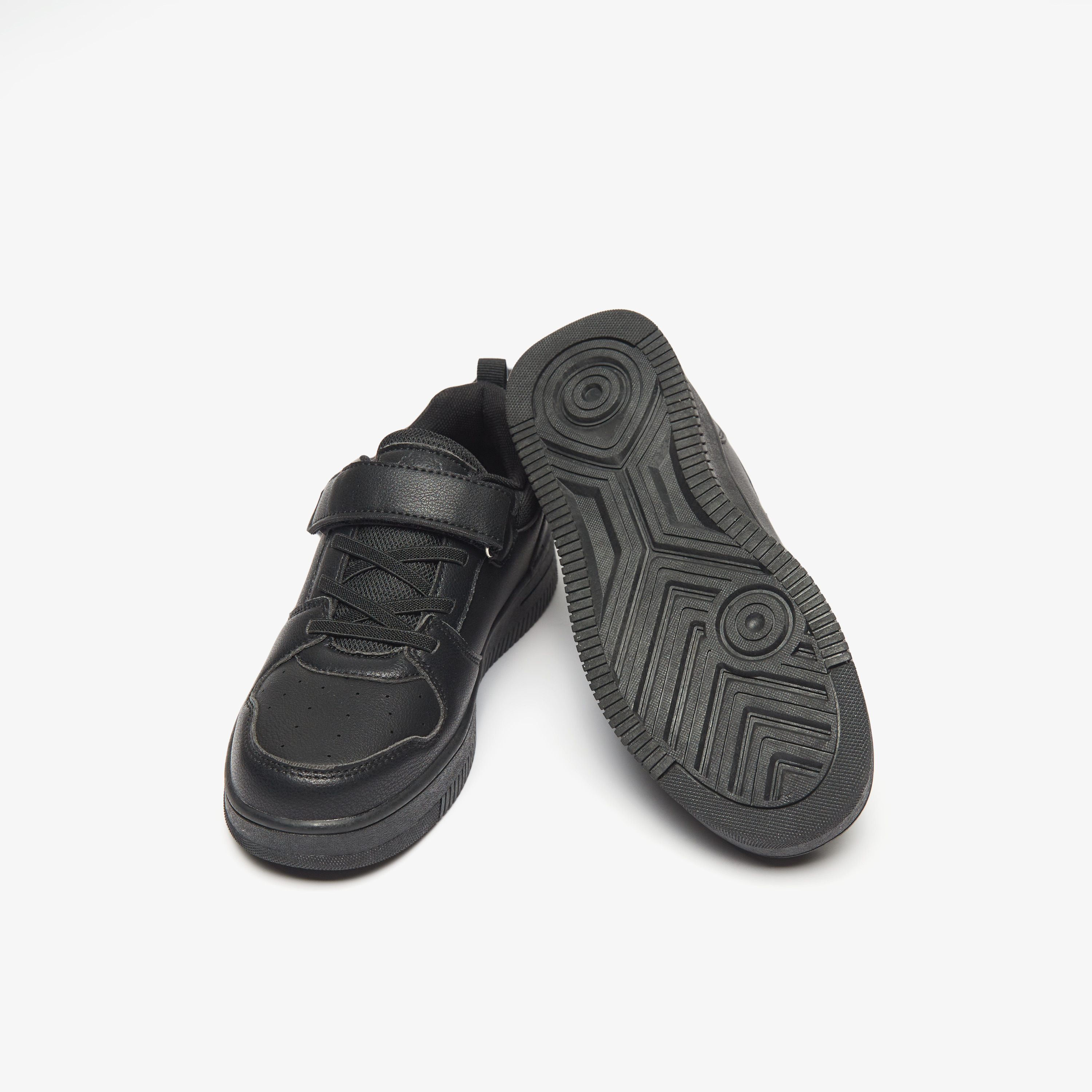 Kappa Kids' Sneakers with Hook and Loop Closure-sports-boys-shoes-image-2