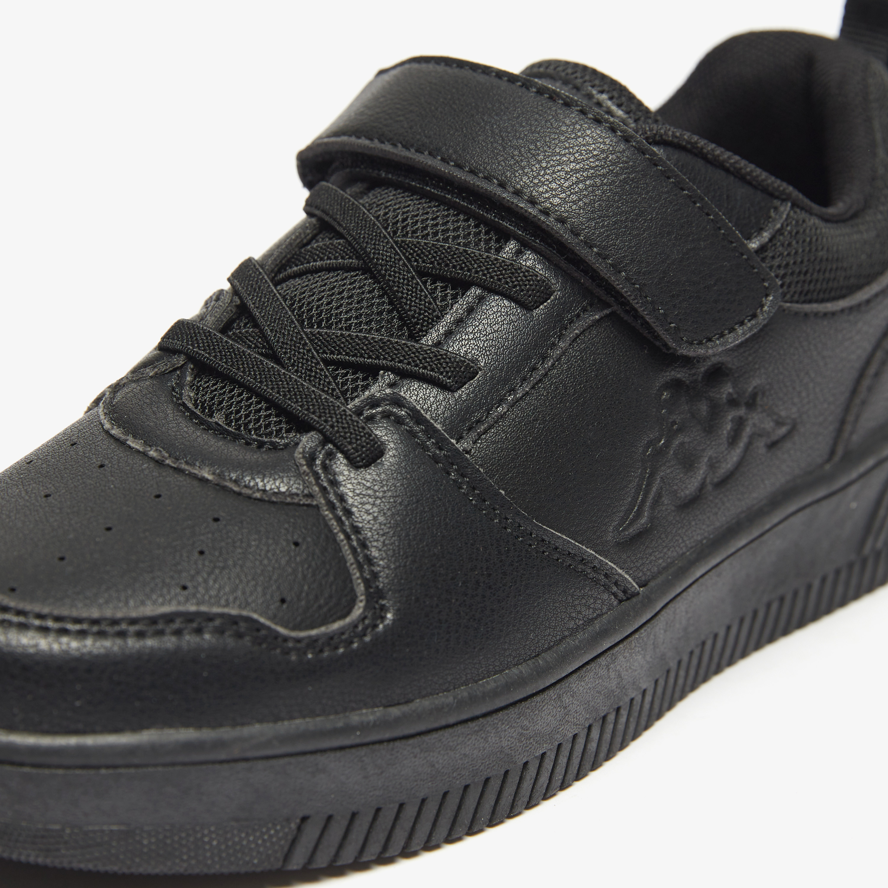 Kappa Kids' Sneakers with Hook and Loop Closure-sports-boys-shoes-image-4
