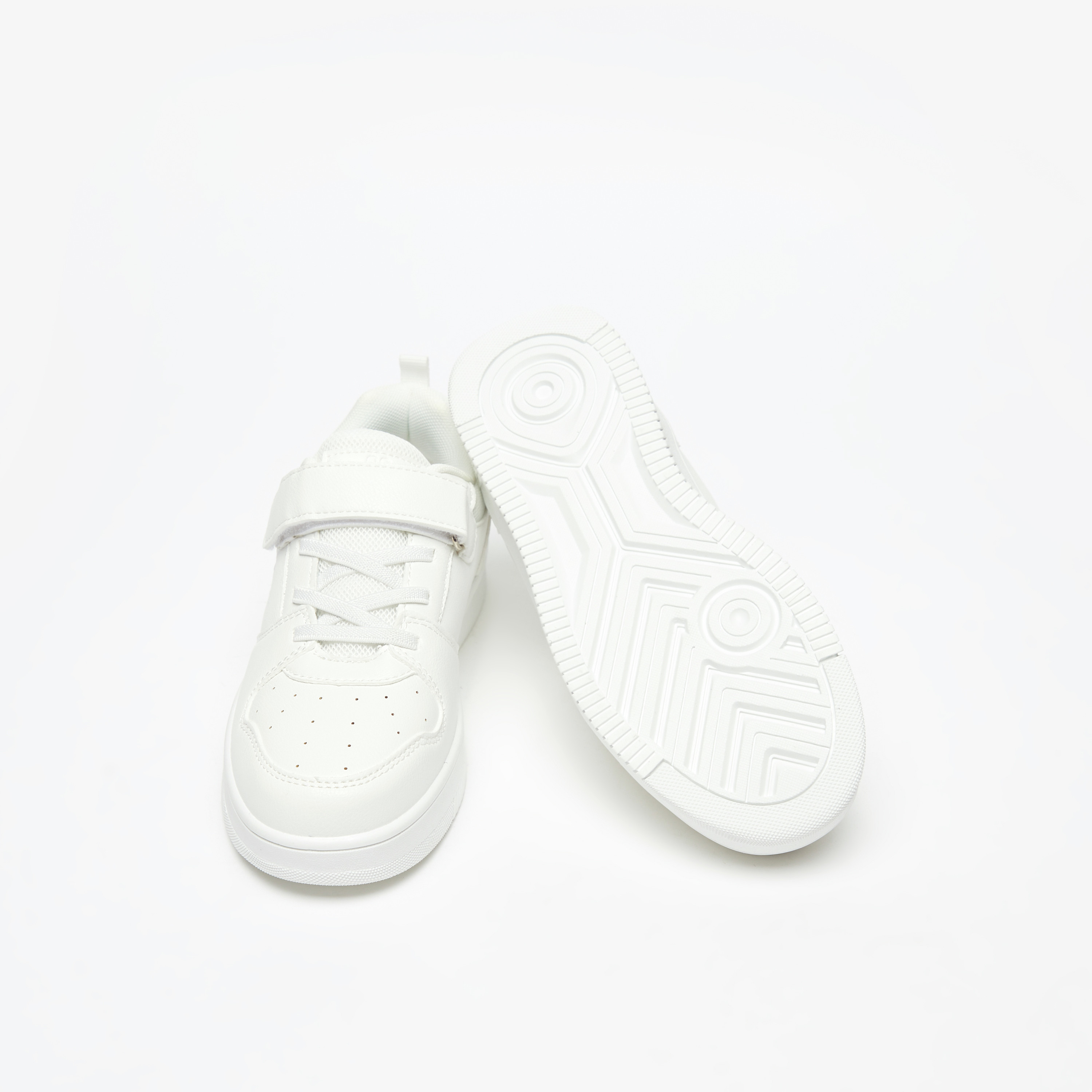 Kappa Kids' Sneakers with Hook and Loop Closure-sports-boys-shoes-image-2