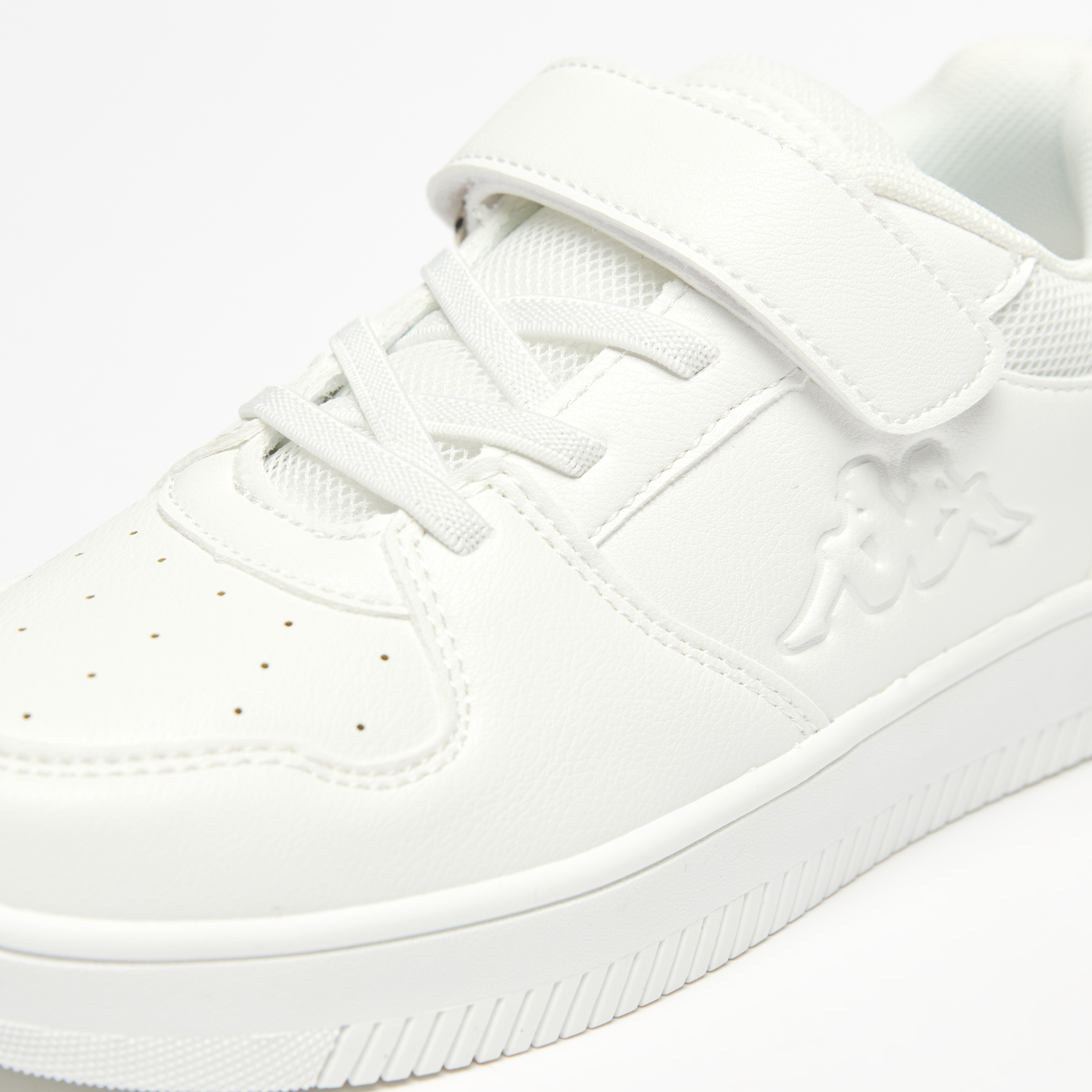 Kappa Kids' Sneakers with Hook and Loop Closure-sports-boys-shoes-image-4