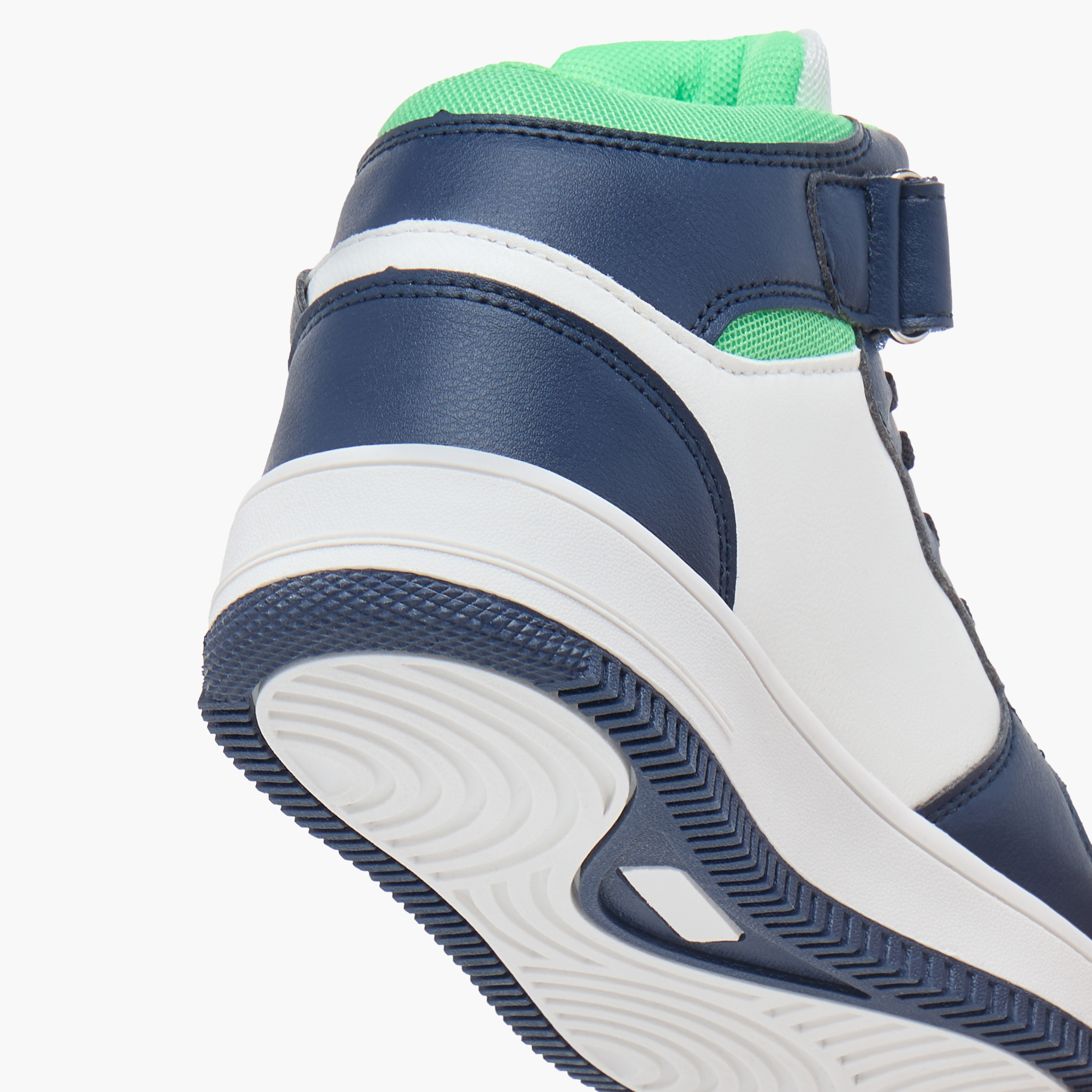 Kappa Boys' Logo Detail Sports Shoes with Hook and loop Closure-boys-shoes-sneakers-image-10