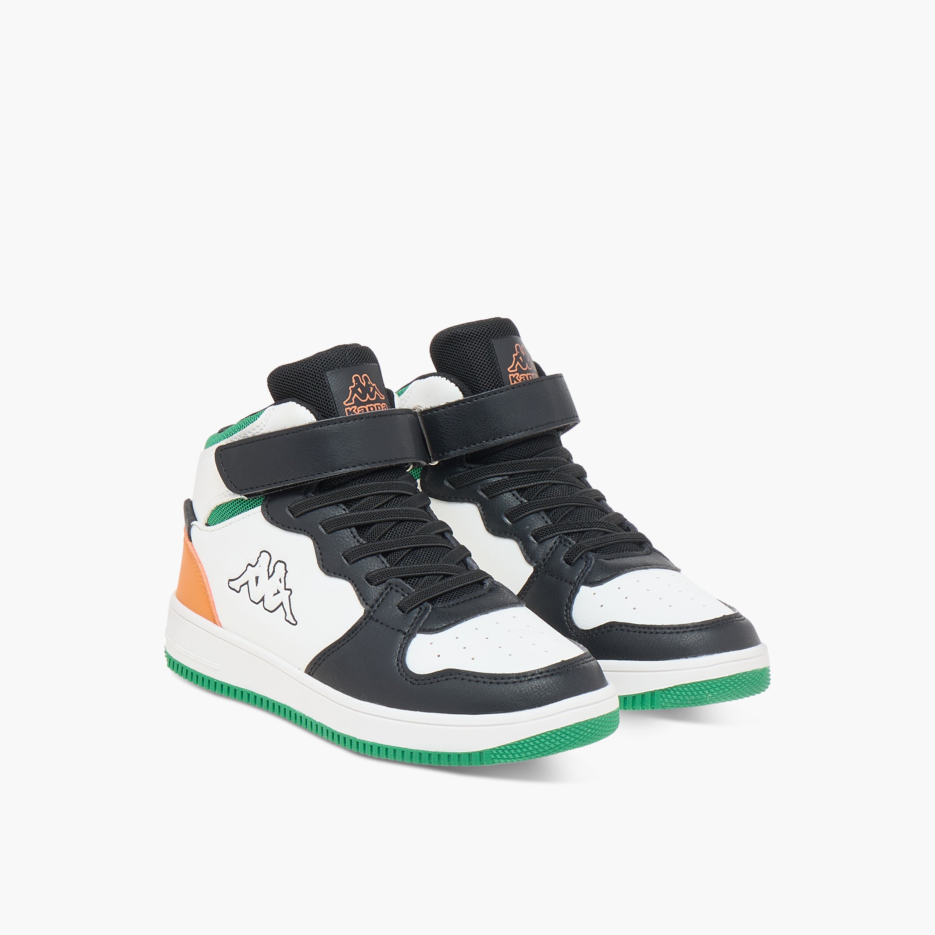 Kappa Boys' Logo Detail Sports Shoes with Hook and loop Closure-boys-shoes-sneakers-image-16