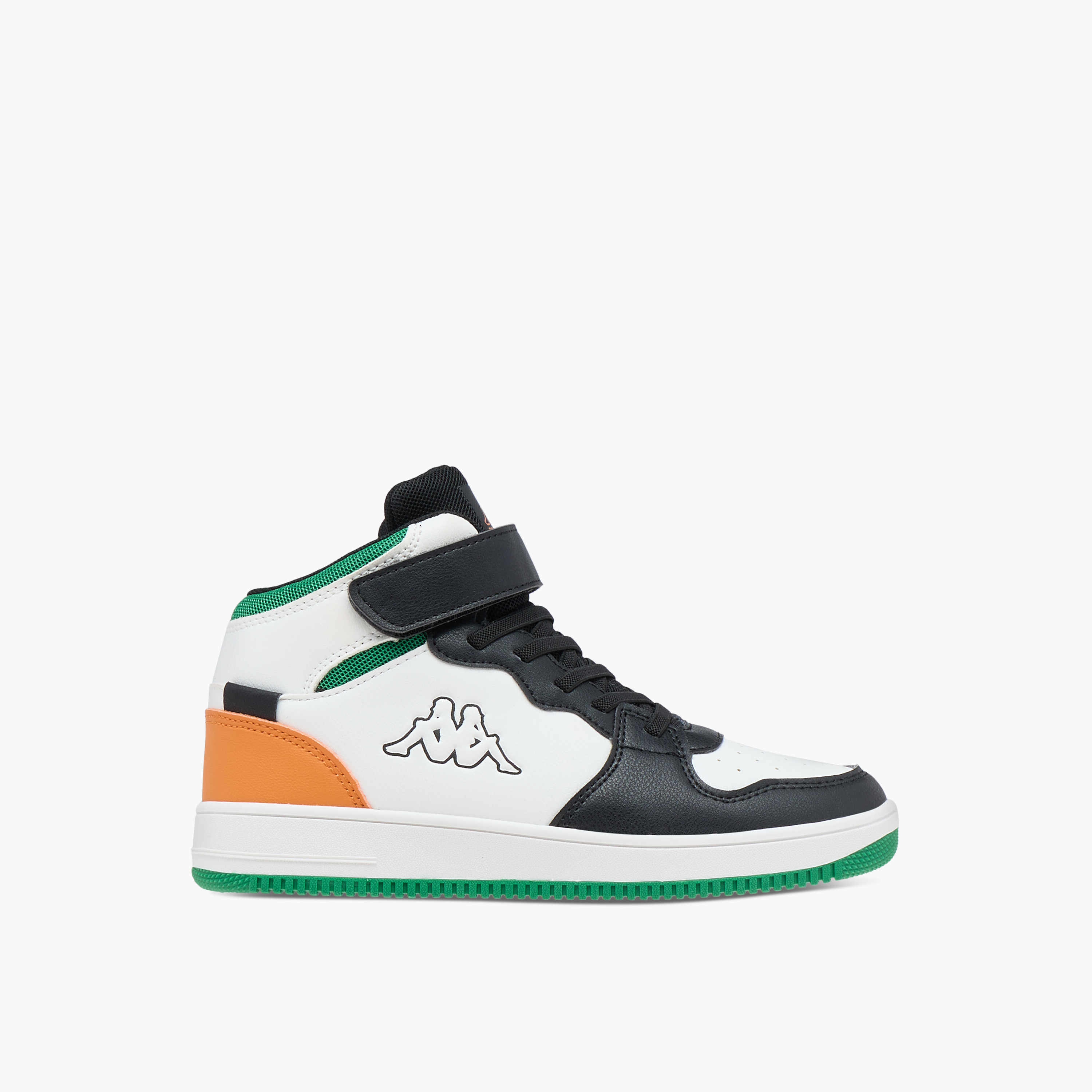 Kappa Boys' Logo Detail Sports Shoes with Hook and loop Closure-boys-shoes-sneakers-image-18